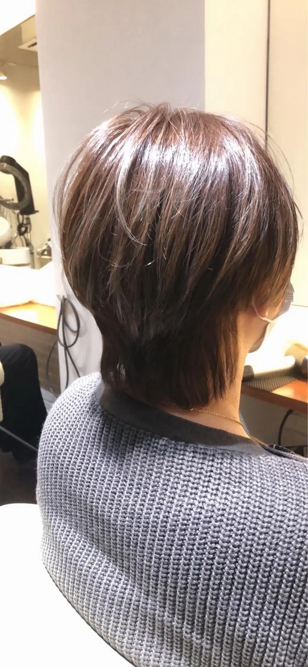ショート カラー グレージュ CoCooN satoshiのヘアスタイル