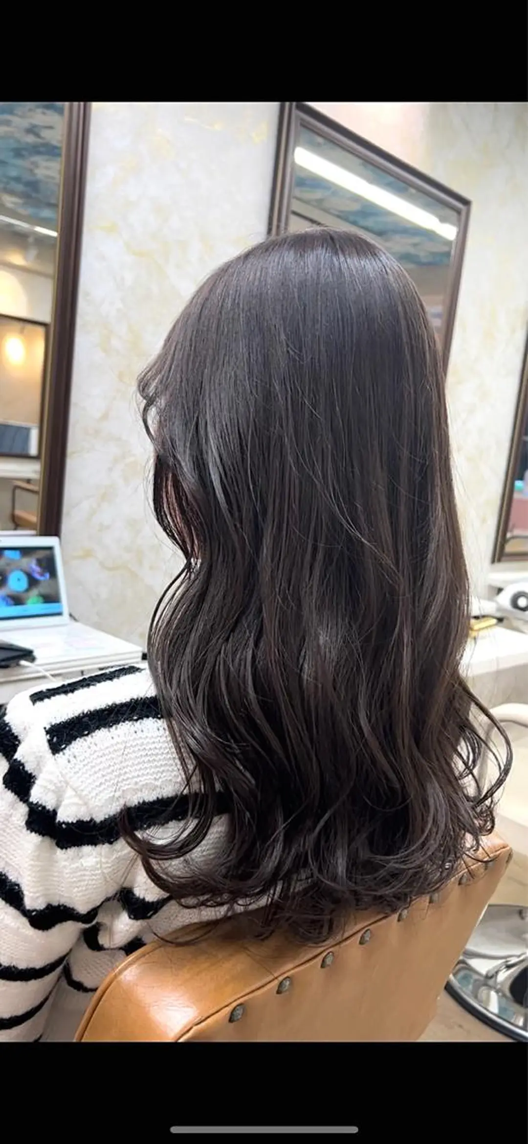 ロング カット ヘアカラー トリートメント 髪質改善特化💫 韓国ヘア🫧吉田歩夢のヘアスタイル
