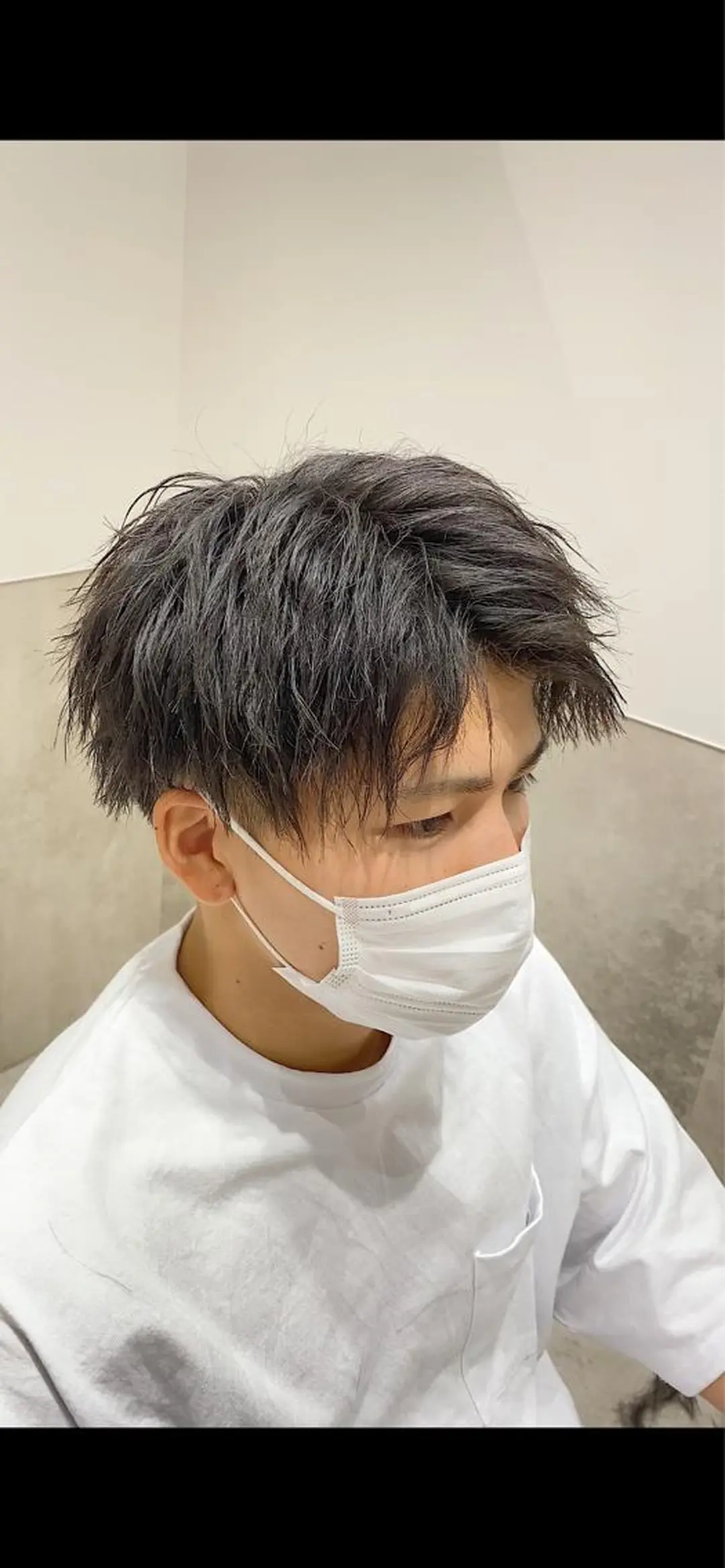 ショート カット パーマ GO TODAY シェアサロン 名古屋パルコ店所属・メンズカット/ 名古屋栄/村田亮太のヘアスタイル