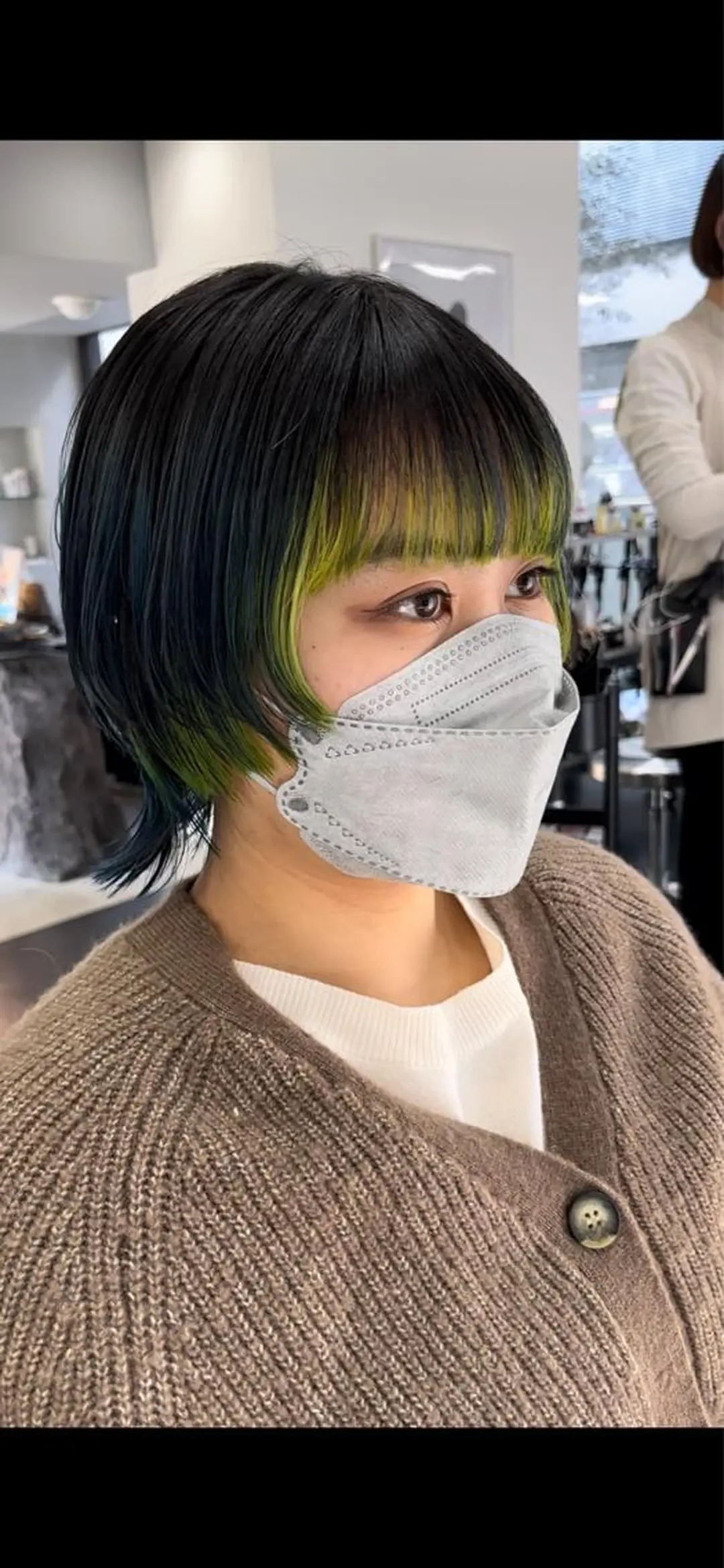 ミディアム ヘアカラー heir studio Baretta所属・山本 銀次郎のヘアスタイル