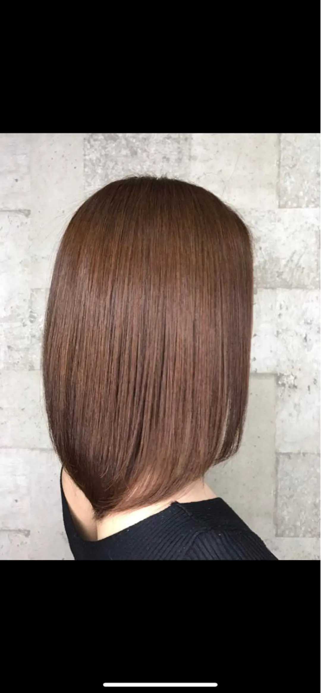 セミロング カラー トリートメント イヤリングカラー Ai 浅草橋店のヘアスタイル