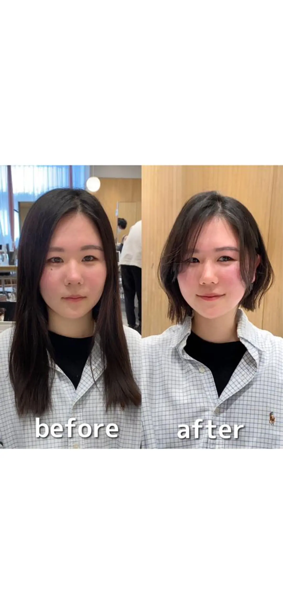 ミディアム カラー パーマ ヘアアレンジ ボブレイヤー アディクシーカラー 透明感カラー イルミナカラー ボブ カット ヘアカラー トリートメント ヘアセット 小野寺瑞希 /最小顔カットのヘアスタイル