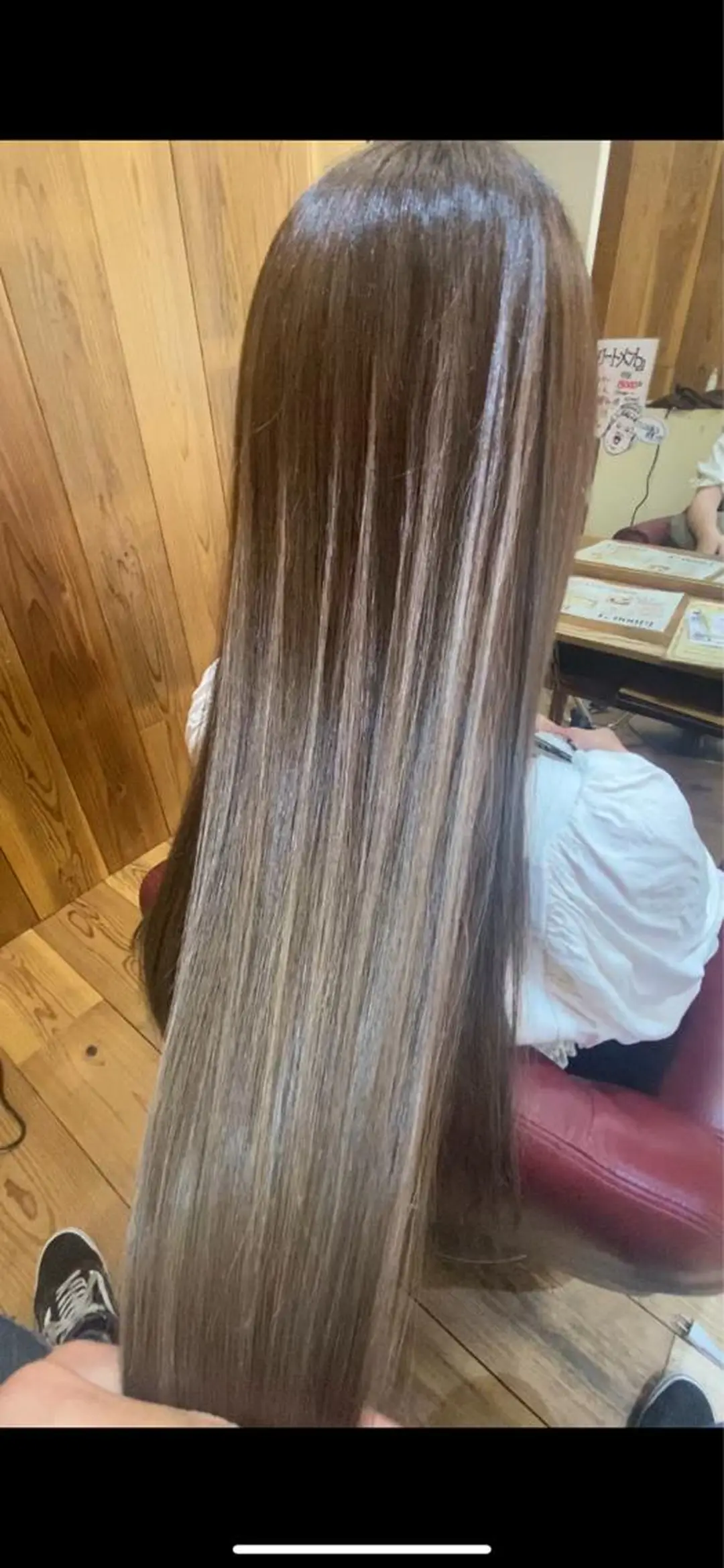 ロング カラー ベージュカラー ハイライトカラー ハイライト トリートメント 酸熱トリートメント 髪質改善【due hair】砂川 翔のヘアスタイル