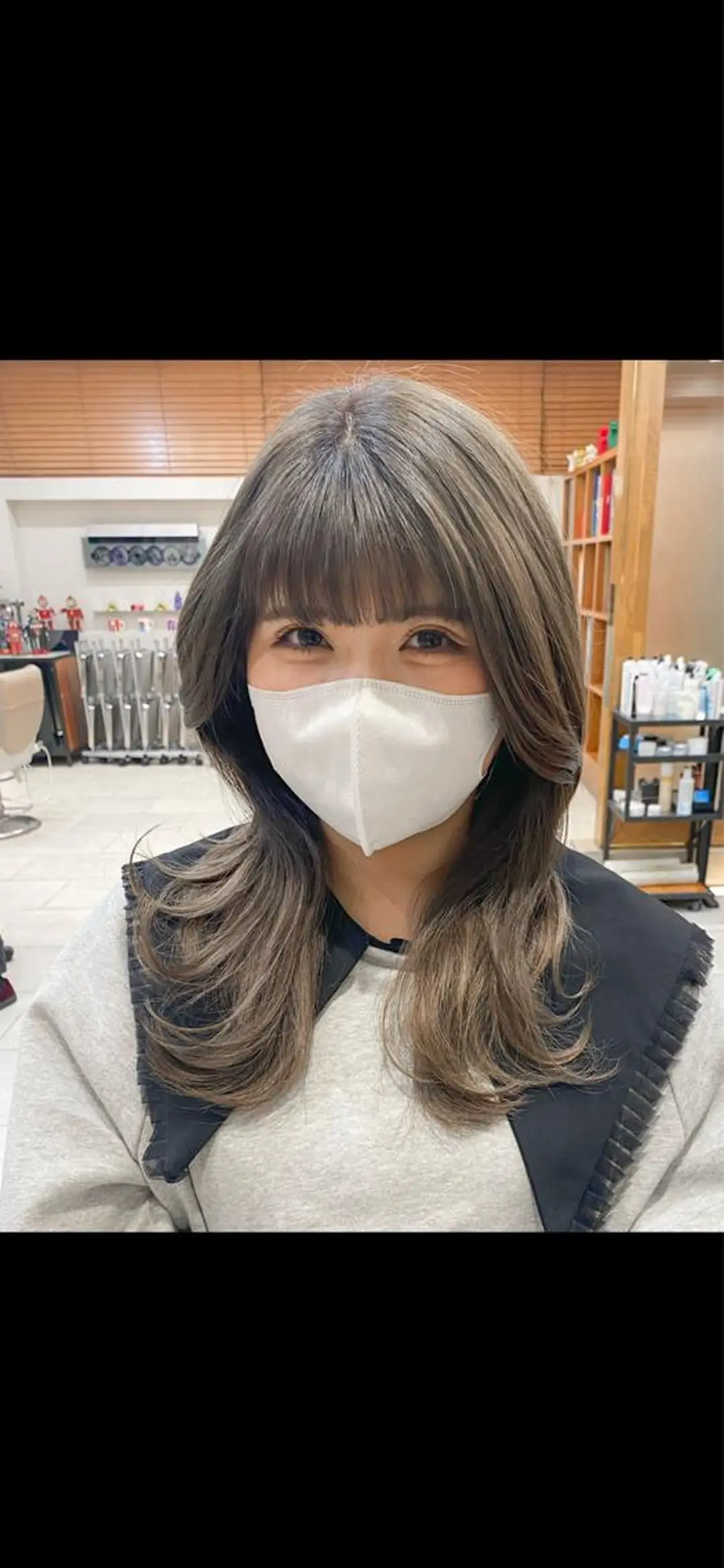 ロング カラー 顔周りカット レイヤーカット ロング 🌹古川暁 髪質改善縮毛矯正🌹のヘアスタイル