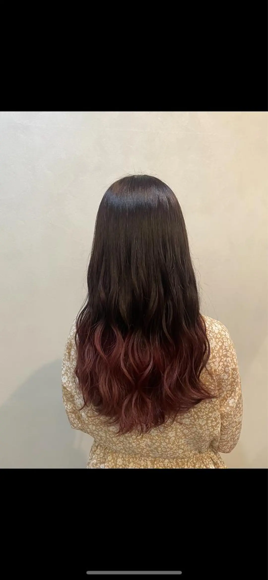 ロング カラー カシス グラデーションカラー 赤味消しcolor 🥣♡Ayaのヘアスタイル