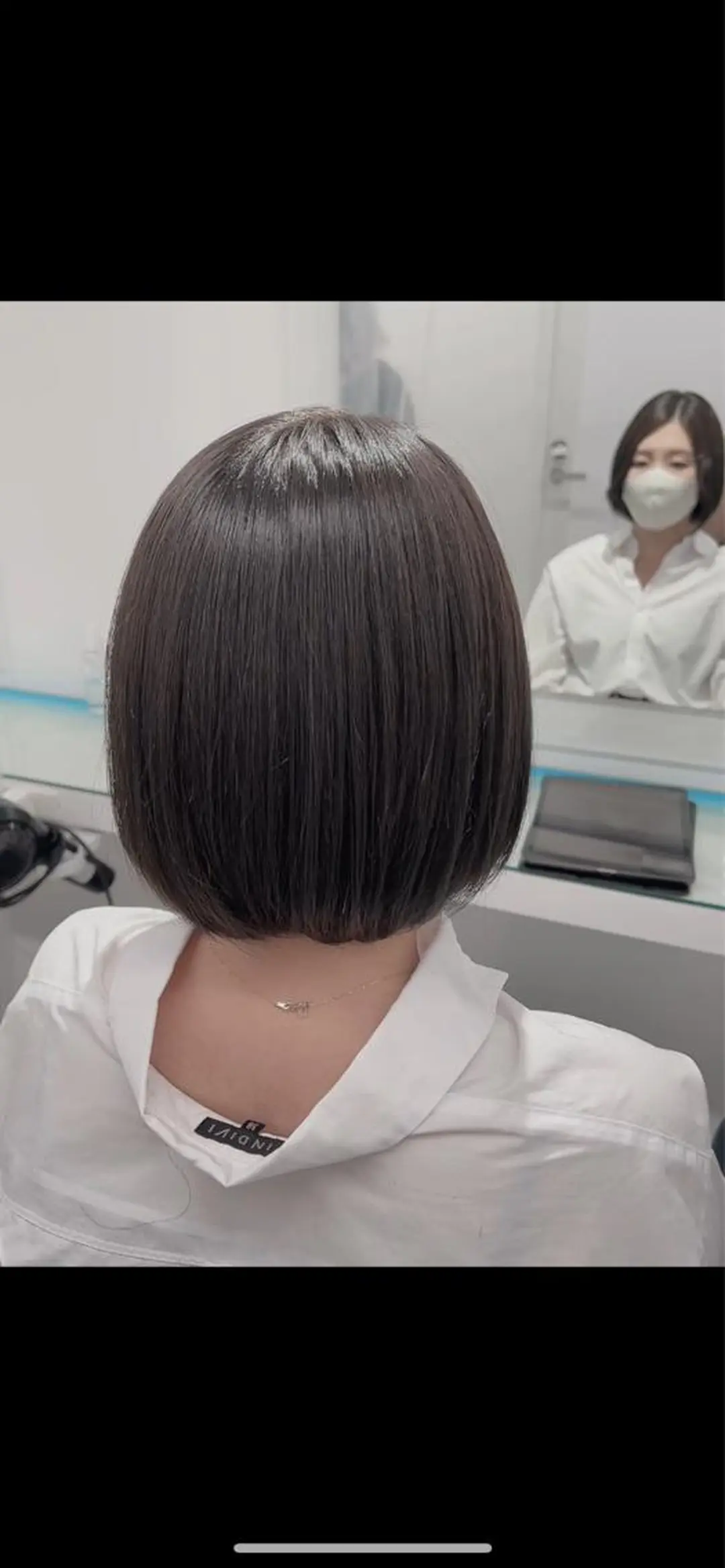 ショート カラー ヘアアレンジ ヘアカラー トリートメント ヘアセット ♡透明感カラー♡ NAOKIのヘアスタイル