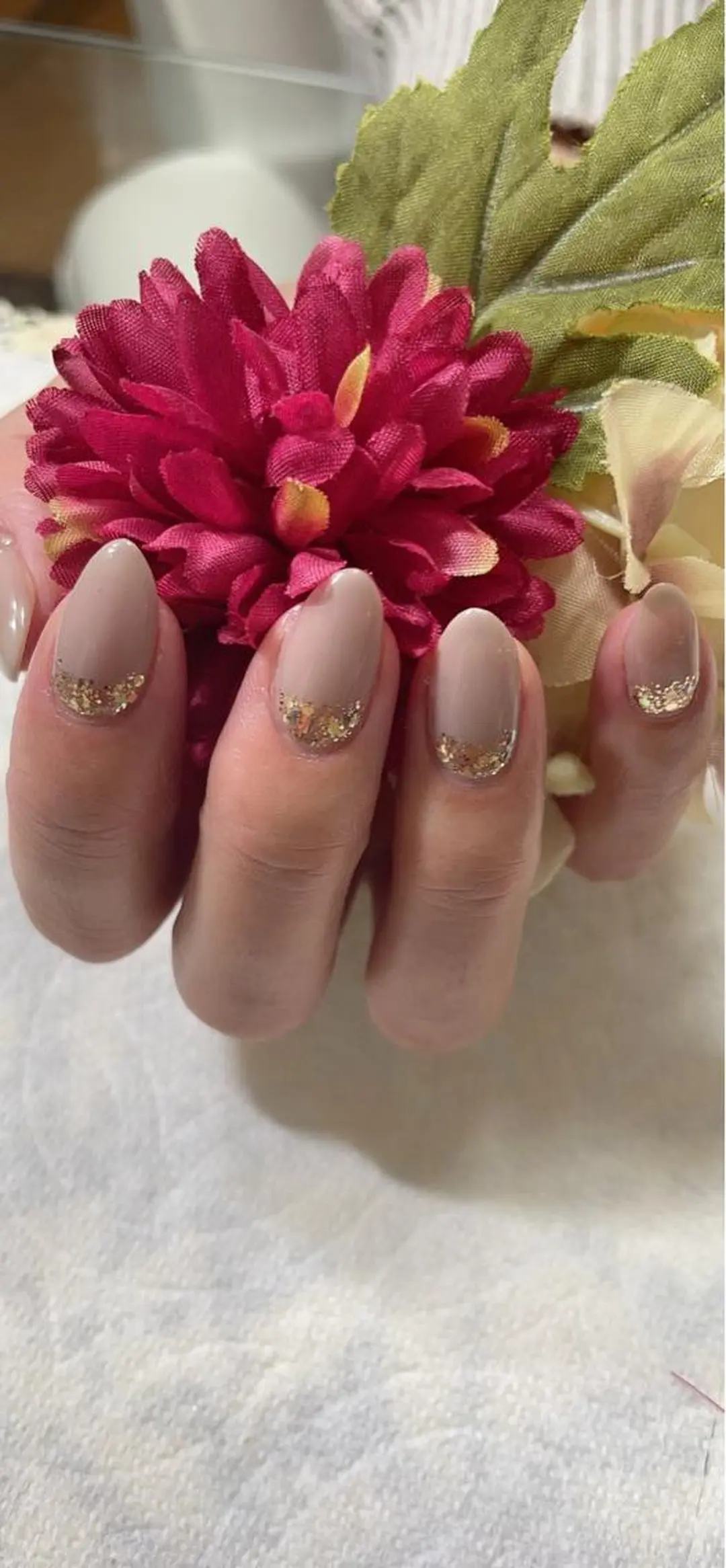 ネイル ラメ(グリッター) ハンドネイル Lokahi NAILのネイルデザイン