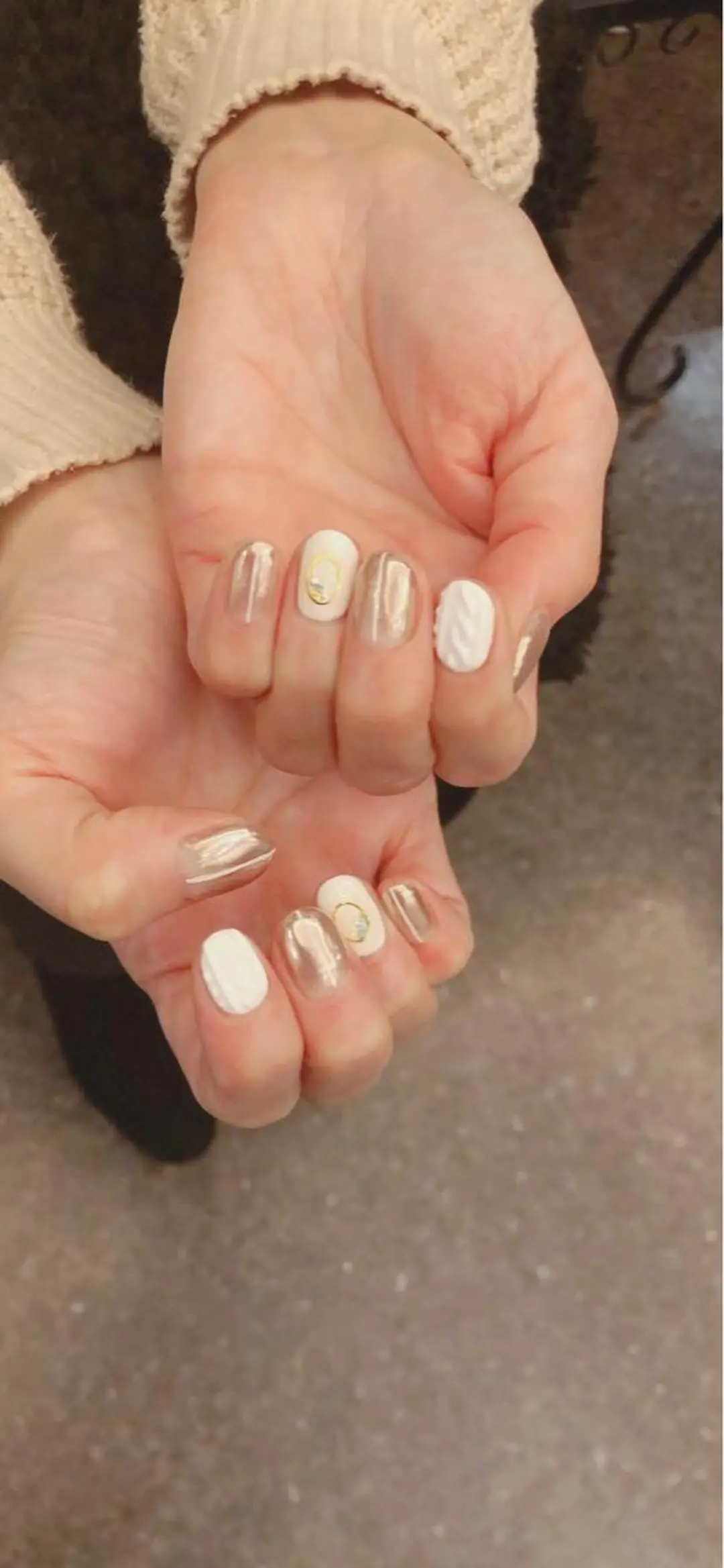 ネイル ハンドネイル ハンドケア 💎ビューティサロン 湘南　RIRAN💎のネイルデザイン