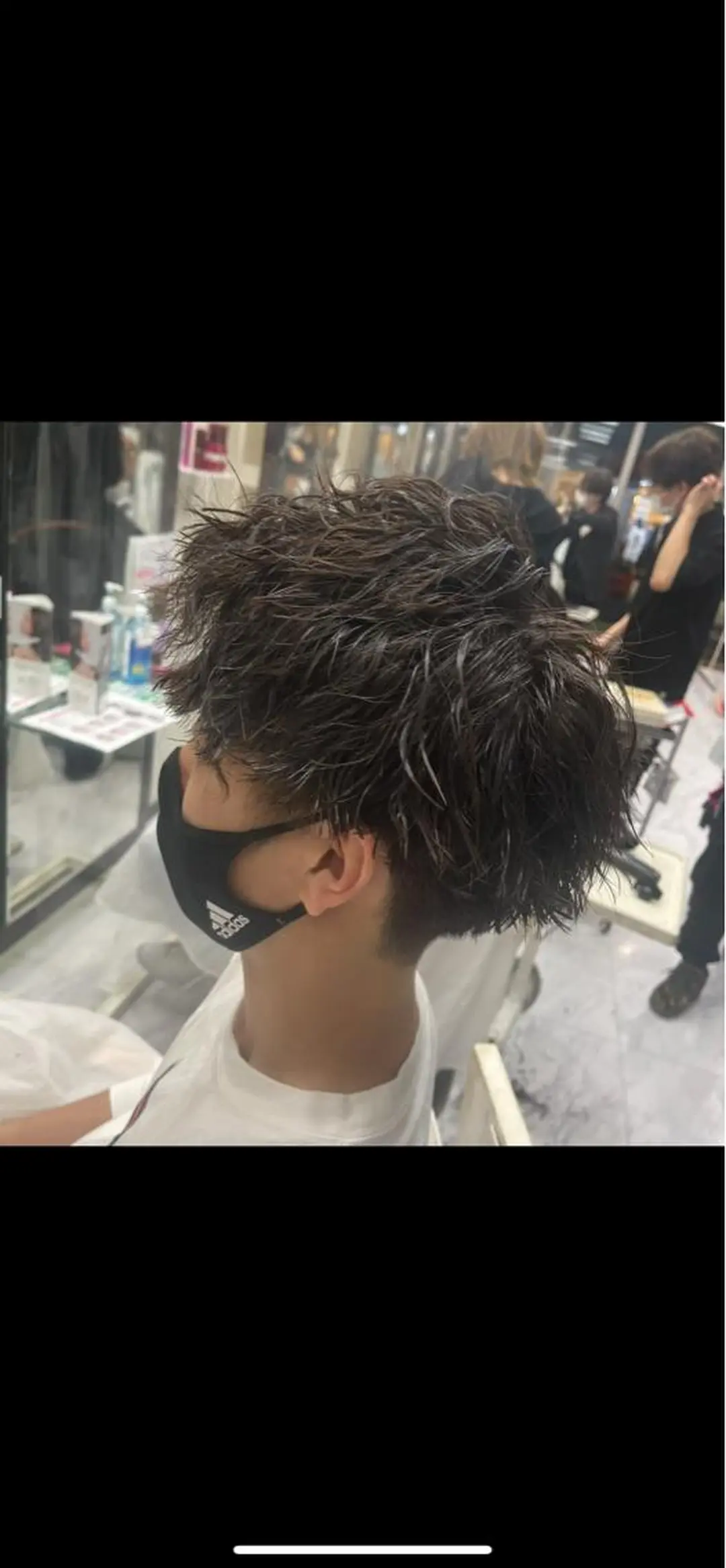 ショート パーマ メンズ カット パーマ トリートメント ✨メンズ支持率no1 野上✨のヘアスタイル