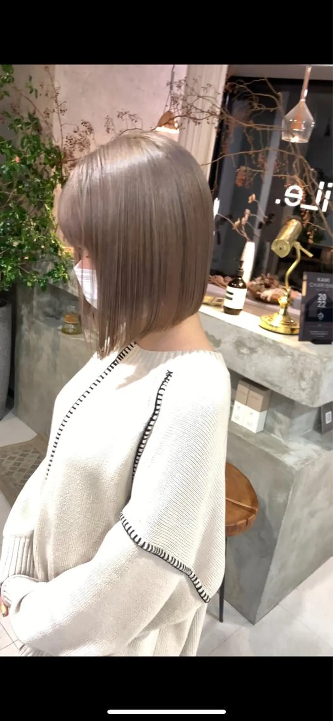 ショート カラー カット ヘアカラー 表参道美容師ゆいか ♡ミディアムレイヤーのヘアスタイル