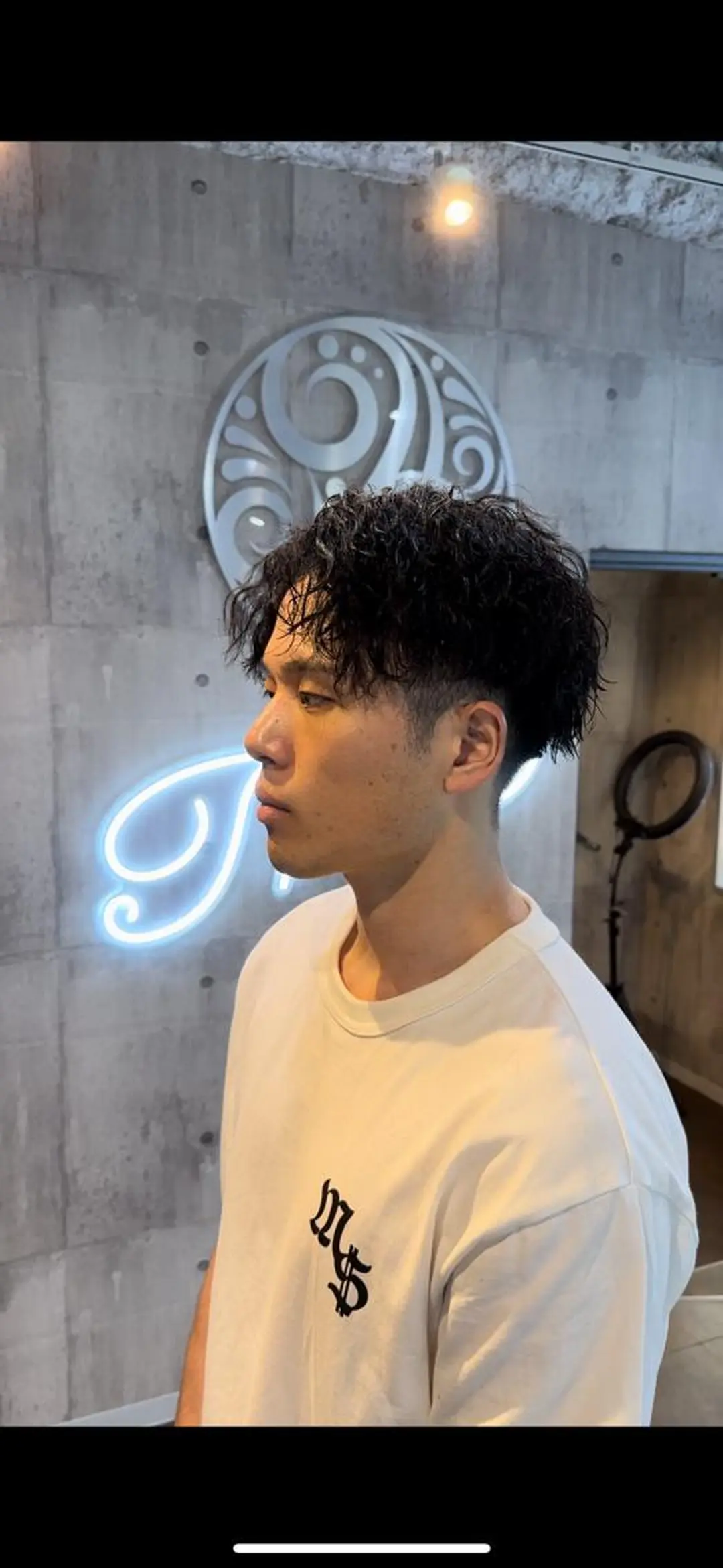 パーマ メンズ カット パーマ 🪮メンズパーマ🪮 池田雅侑のヘアスタイル