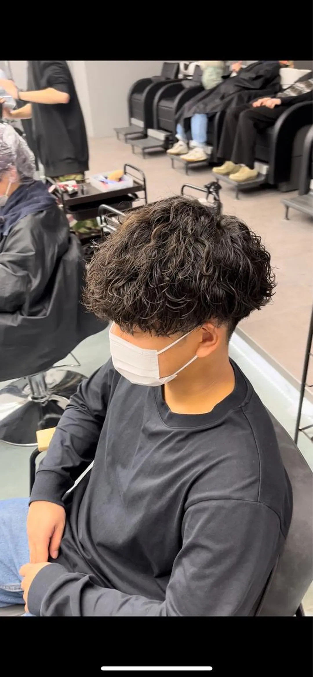 パーマ メンズ メンズパーマ 波巻きパーマ 【メンズ特化】 寺田遥輝のヘアスタイル