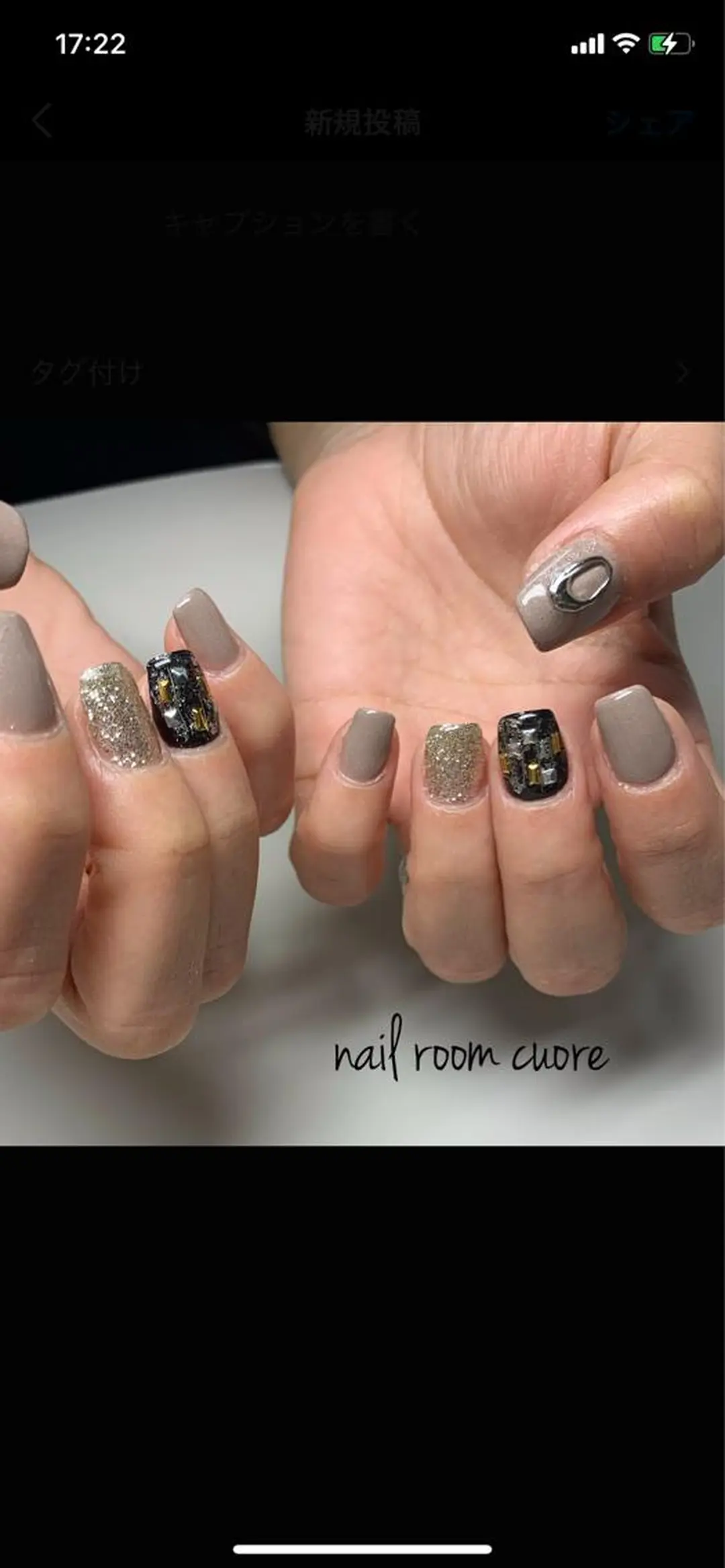 ネイル ハンドネイル nail room  cuore所属・松尾 典子のネイルデザイン
