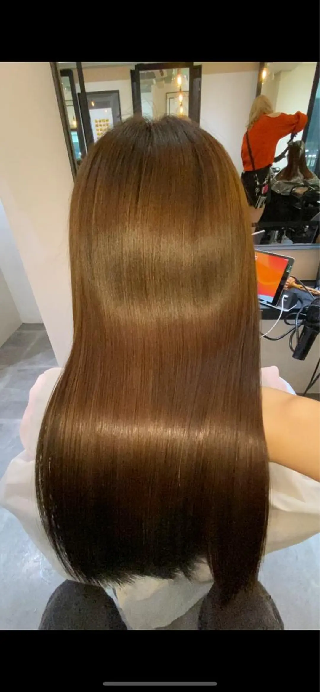 ミディアム 髪質改善 トリートメント カット ヘアカラー トリートメント 美髪✨髪質改善 &艶カラーmanaeのヘアスタイル