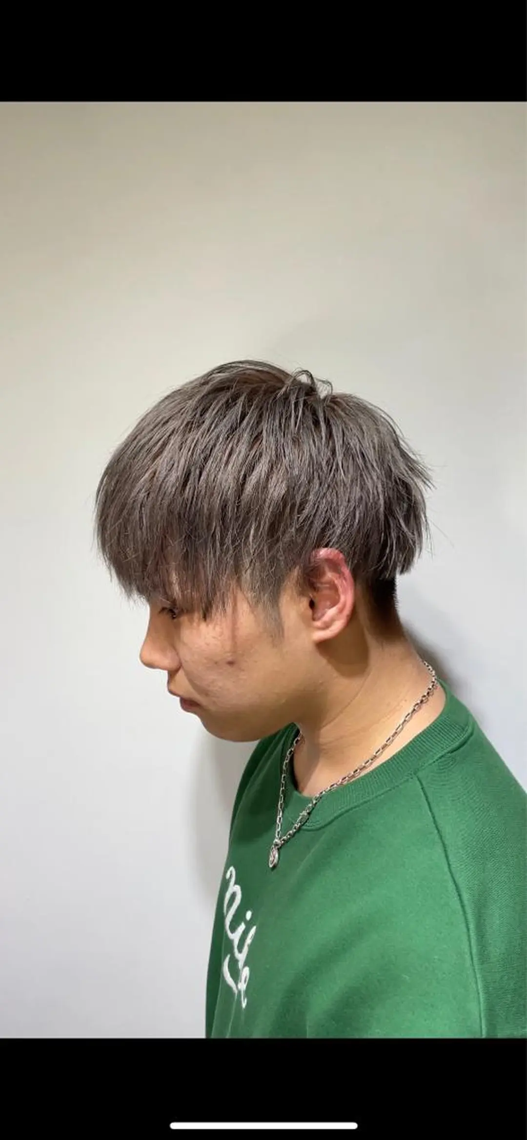 ショート カラー メンズ メンズブリーチ メンズハイトーン ベージュカラー ブリーチ 透明感カラー メンズカラー/ バレイヤージュ/聖斗のヘアスタイル