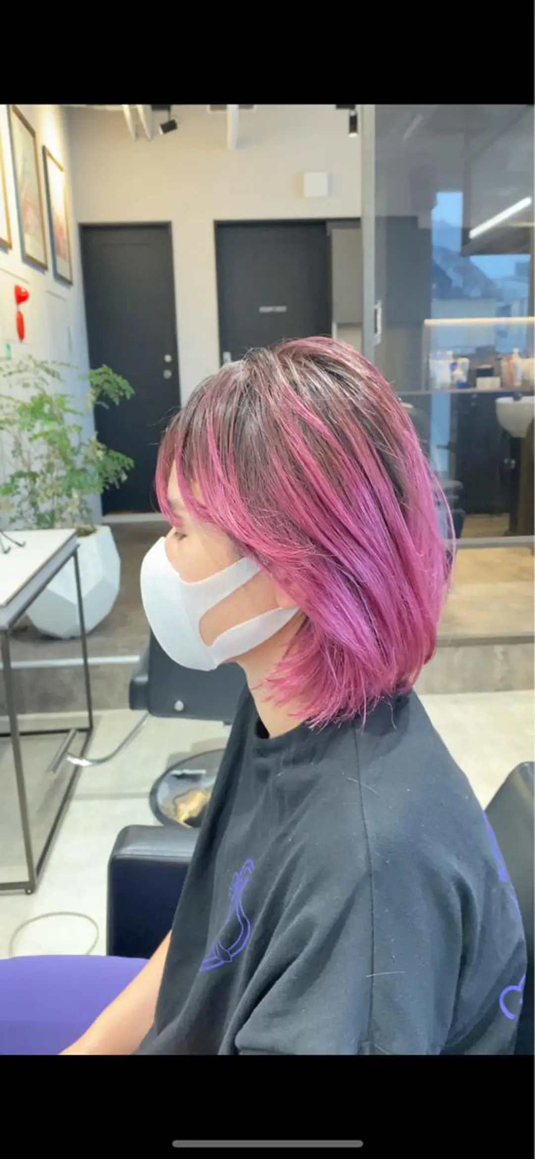 ミディアム カラー 🎨ショートの神様 /神評価🎨原田公祐のヘアスタイル