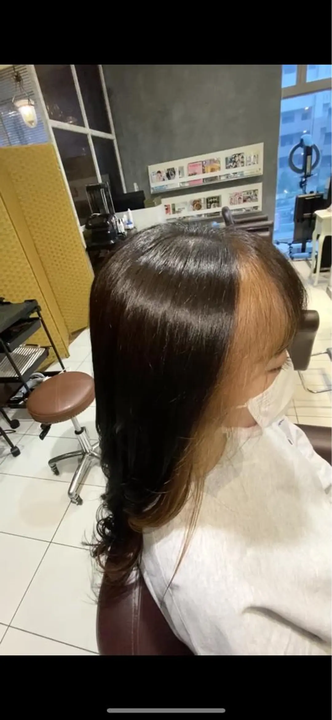セミロング 木崎 竜平のヘアスタイル