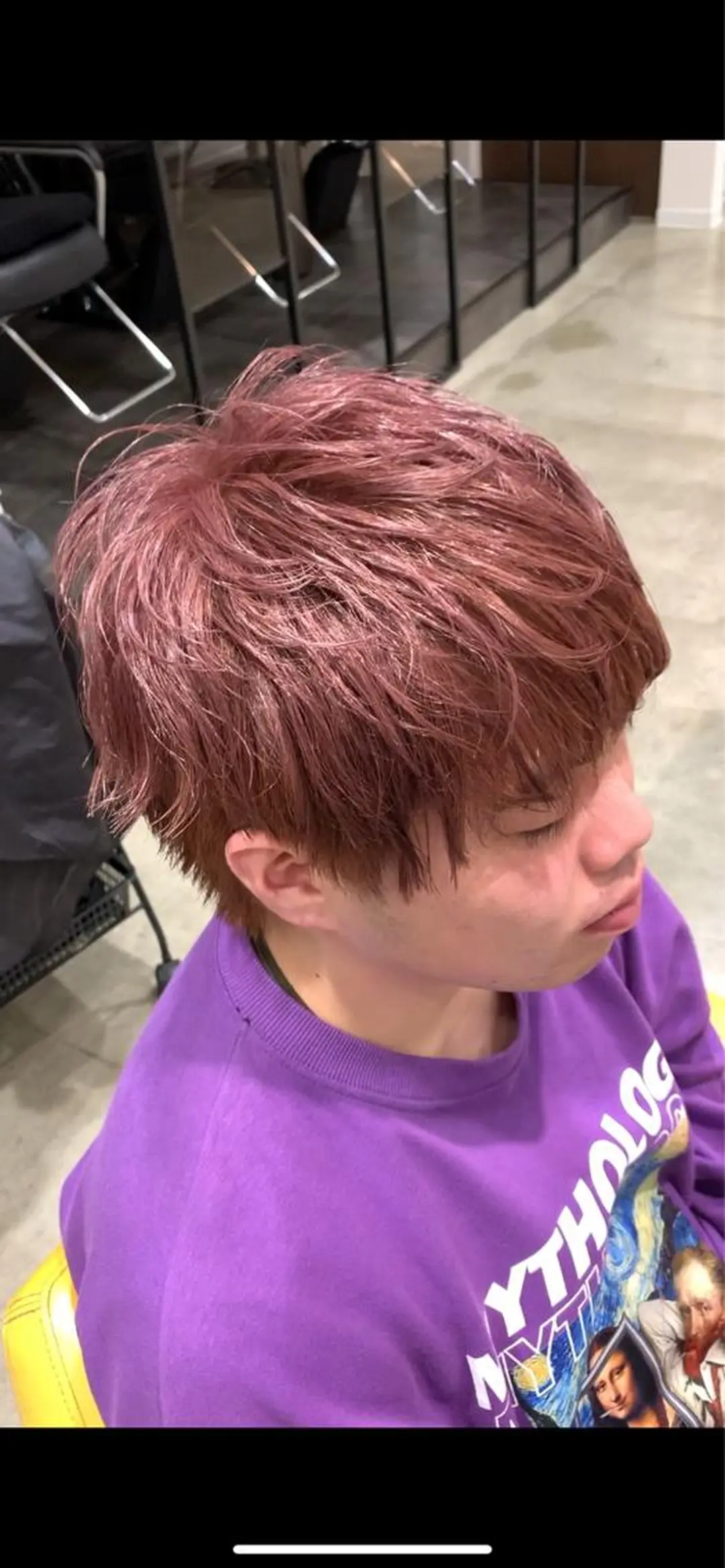 ショート メンズ メンズブリーチ 🍀ケアブリーチ カラー🍀坂井のヘアスタイル