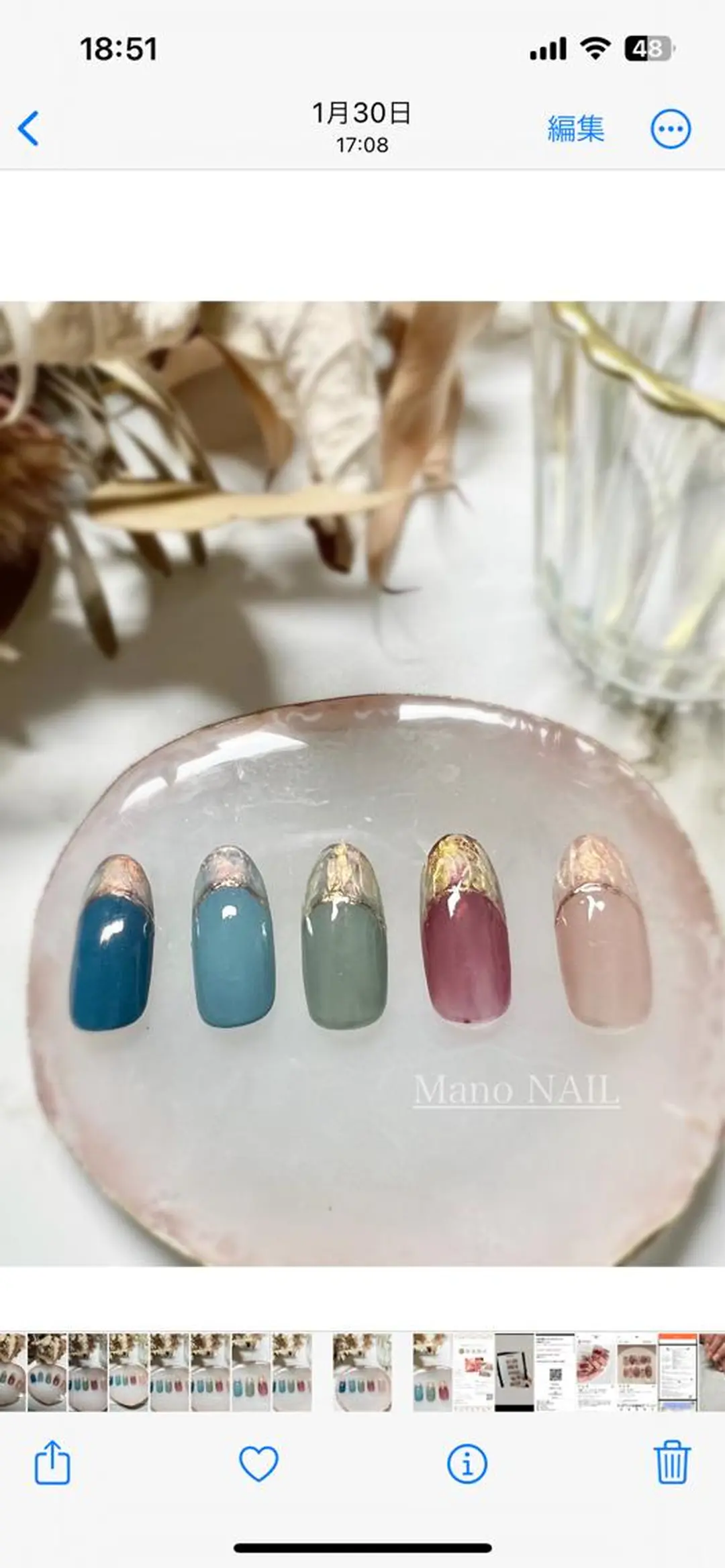 ネイル ハンドネイル Mano NAILのネイルデザイン