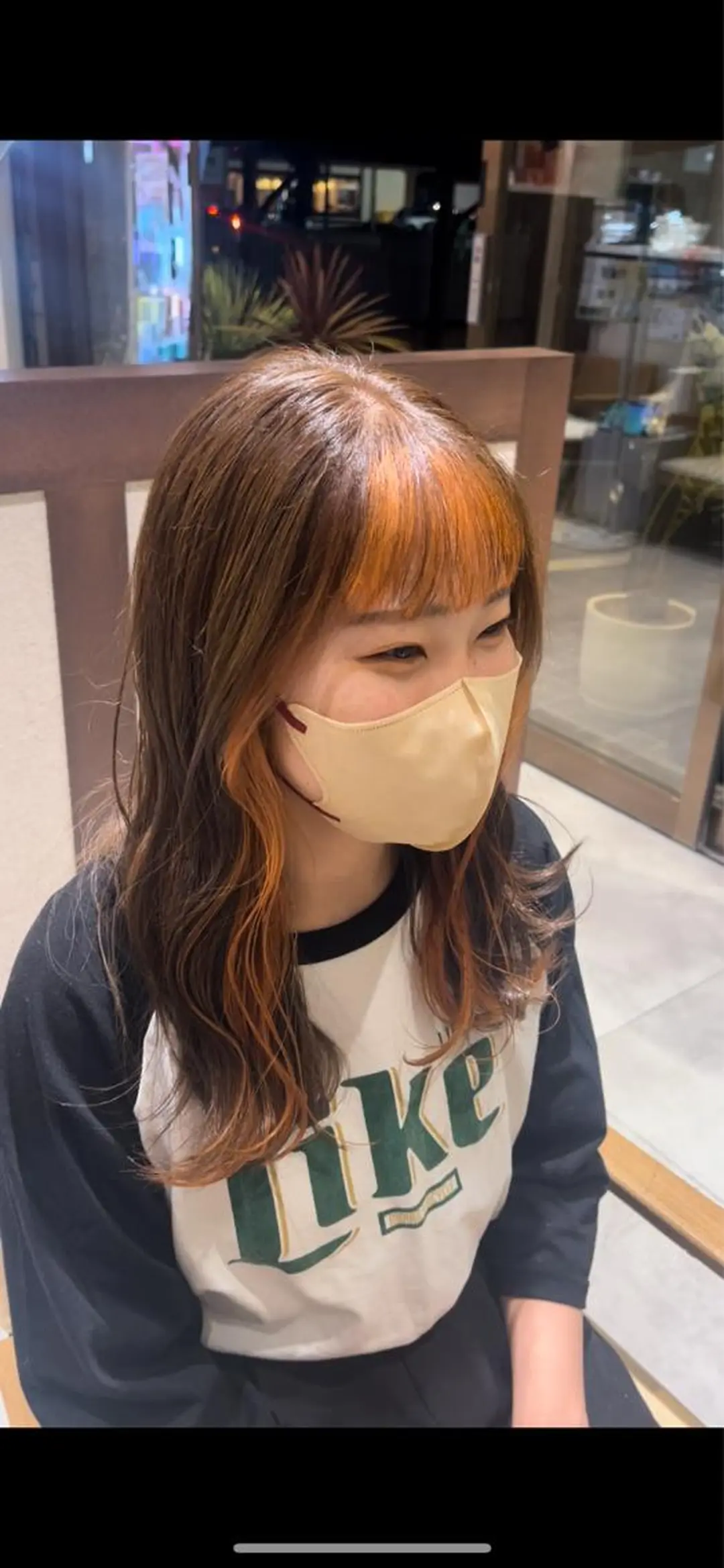 セミロング ヘアカラー 和田 琉々香のヘアスタイル