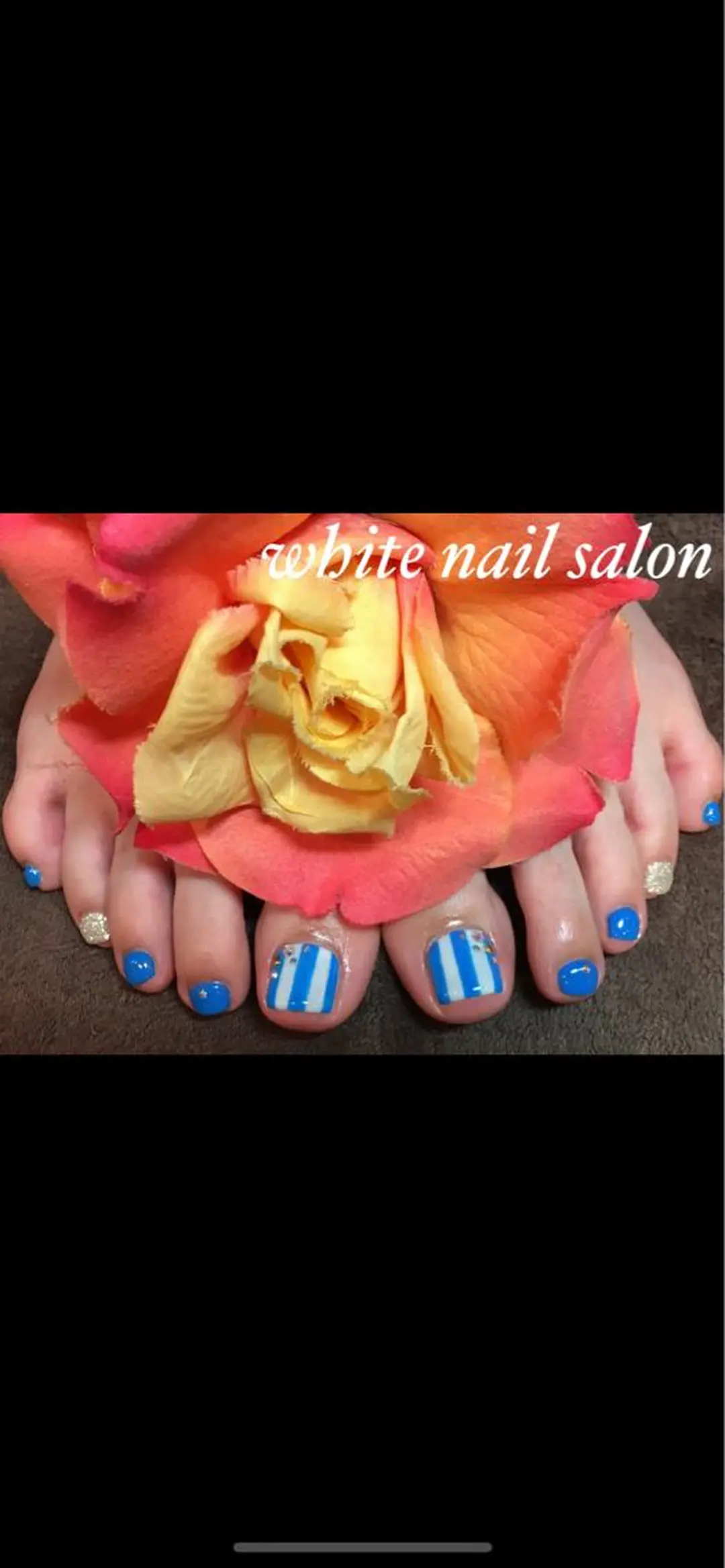 ネイル アートネイル フットネイル フレンチネイル ジェルネイル オフィスネイル フットネイル white nail salonのネイルデザイン