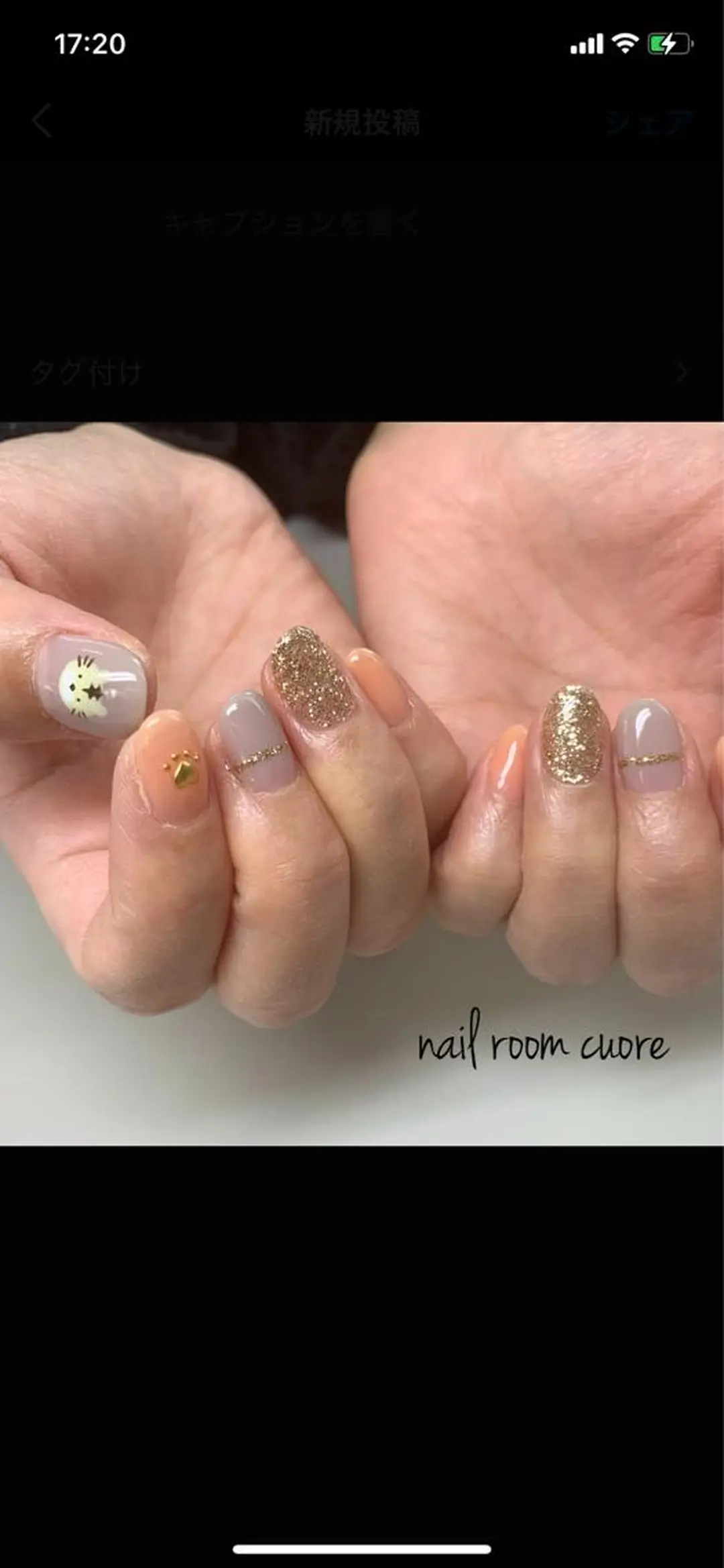 ネイル ハンドネイル nail room  cuore所属・松尾 典子のネイルデザイン