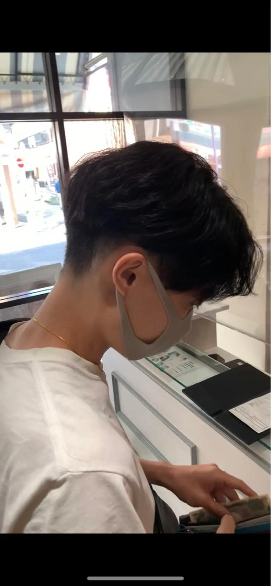 メンズ 縮毛矯正/韓国ヘア /ブリーチ/柴山のヘアスタイル