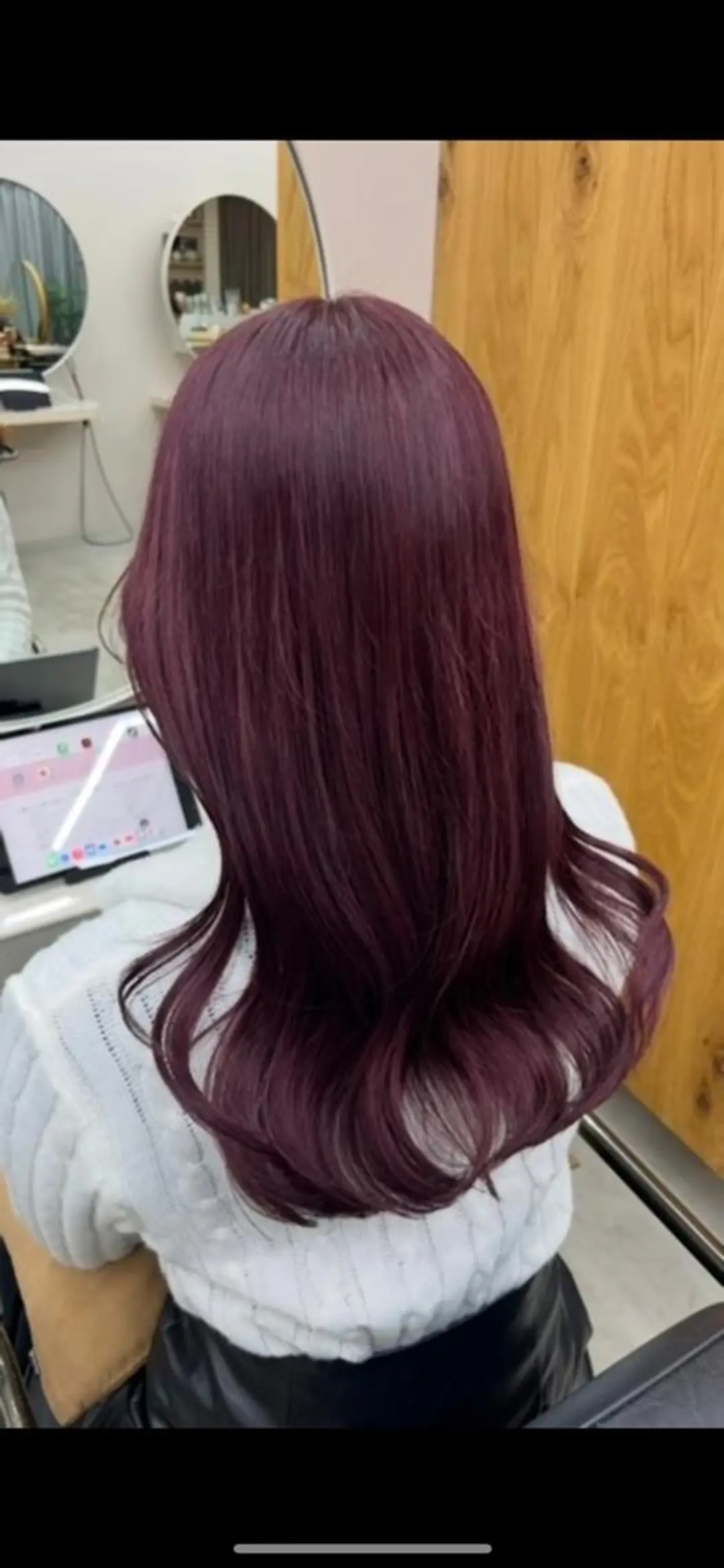 ロング カラー 絶対可愛い暖色カラー 🌷うる艶✨山下七海のヘアスタイル