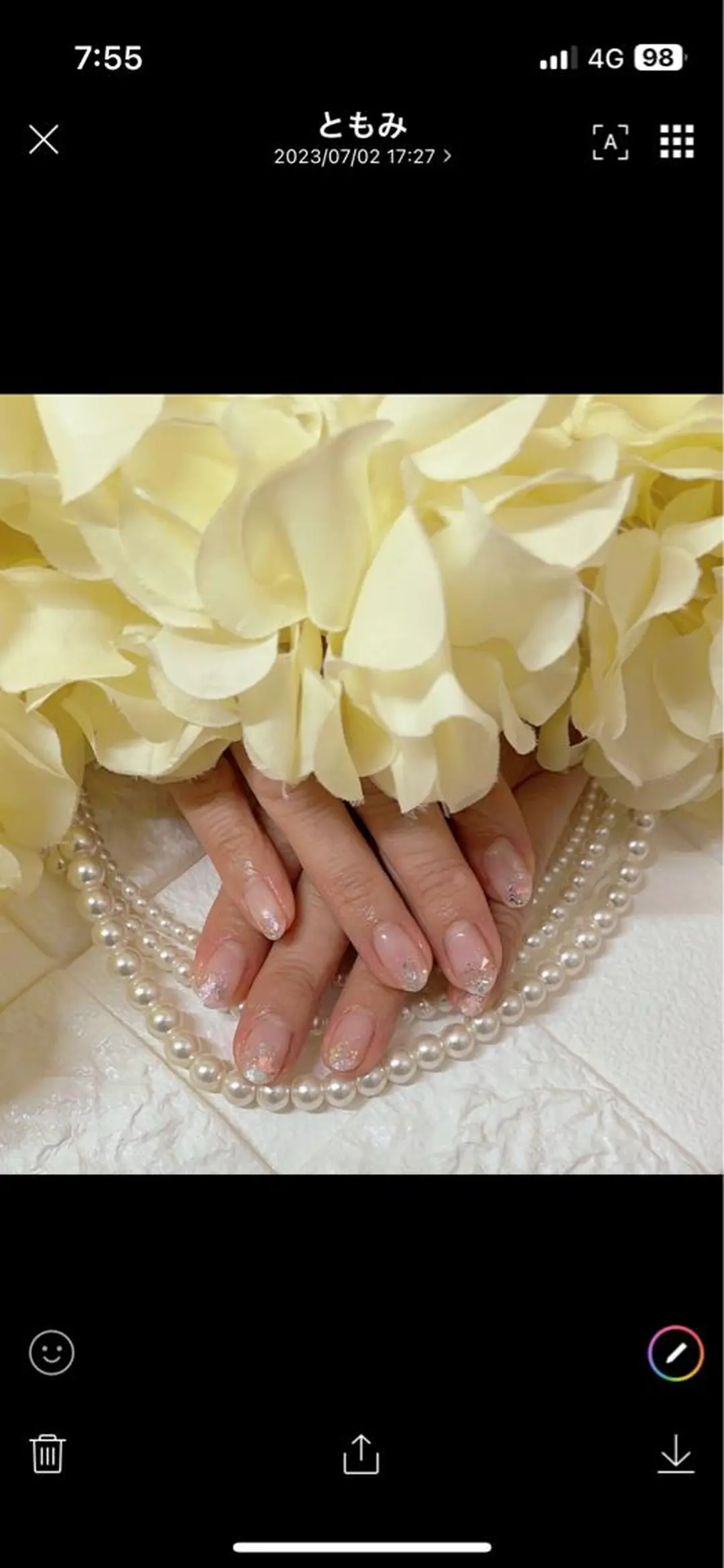 ネイル privatenailsalon me所属・kato tomomiのネイルデザイン