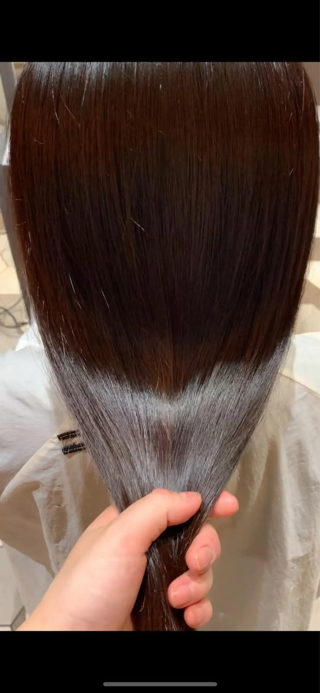 ロング カット 縮毛矯正 トリートメント ｅｒｉ 🧴🫧のヘアスタイル