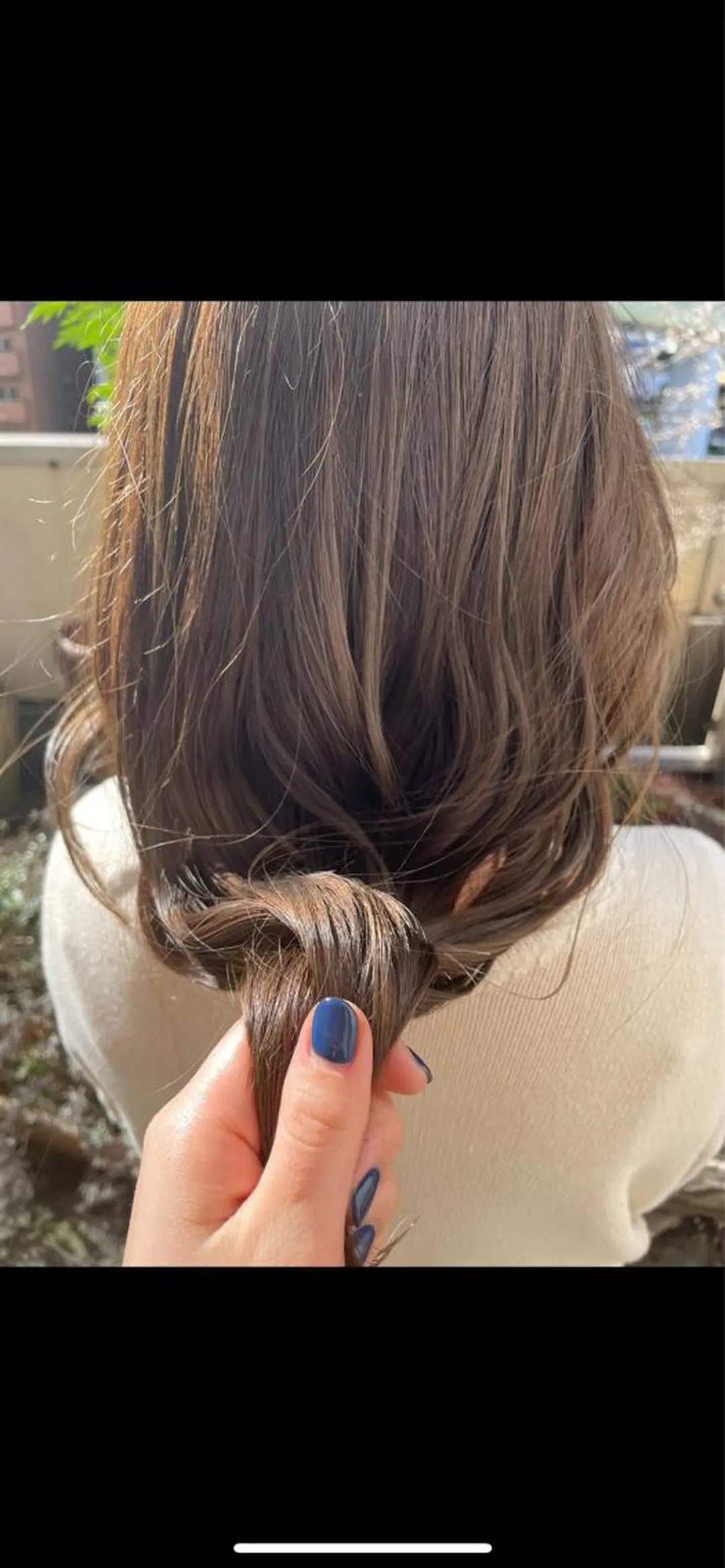 ロング カラー ブラウンカラー ナチュラルブラウン ヘアカラー トリートメント Rin:nel hair所属・Takanishi くすみベージュカラーのヘアスタイル