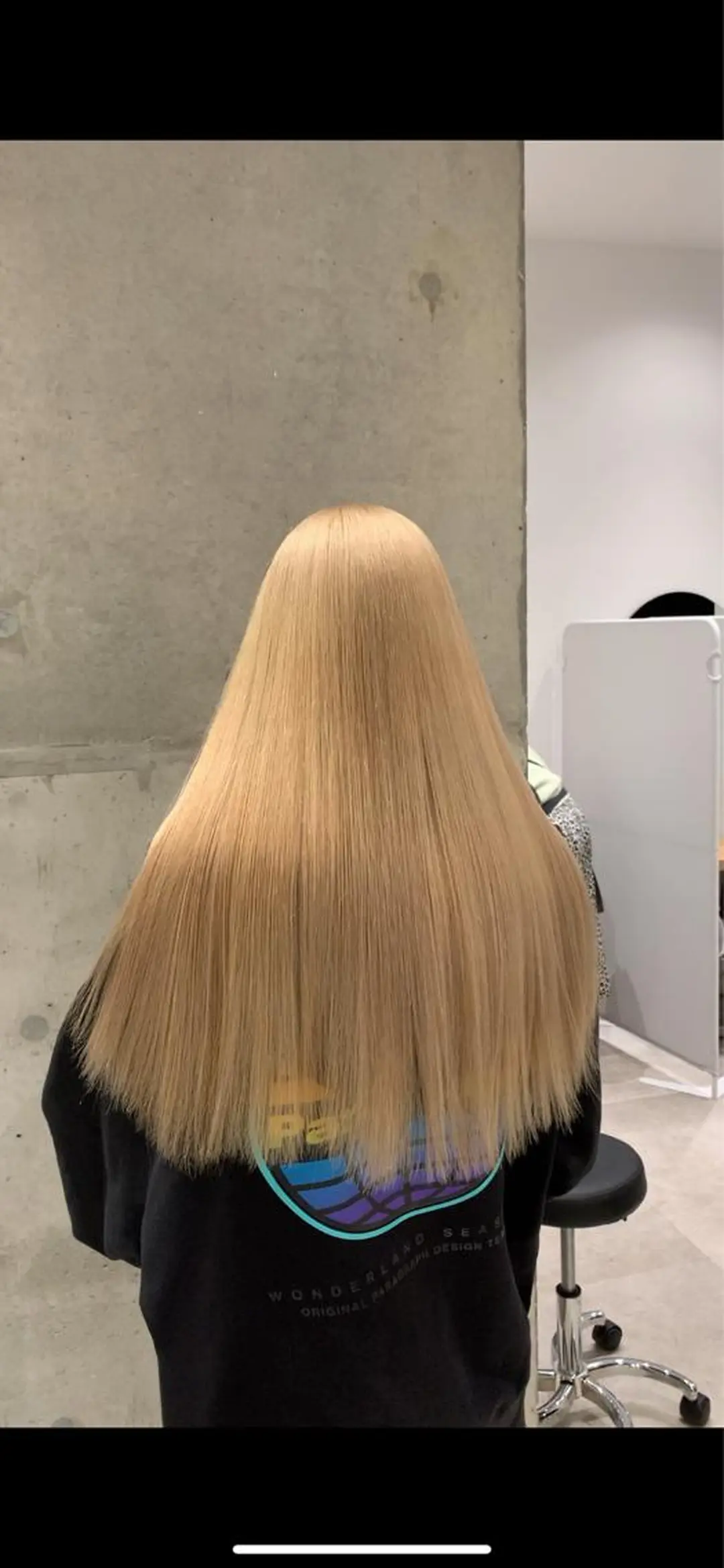 カラー ブリーチ ヘアカラー トリートメント サロウィン(SALOWIN)原宿iori店所属・ツヤツヤ ハイトーン/Reiのヘアスタイル