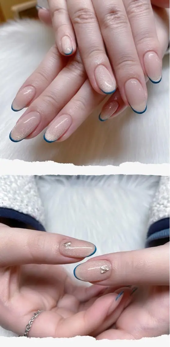 ネイル フレンチネイル マグネットネイル ハンドネイル Nail Lifeのネイルデザイン