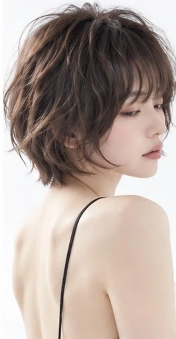 ショート カラー パーマ カット ヘアカラー パーマ ダメージレス コバヤシ ヒロヒトのその他イメージ