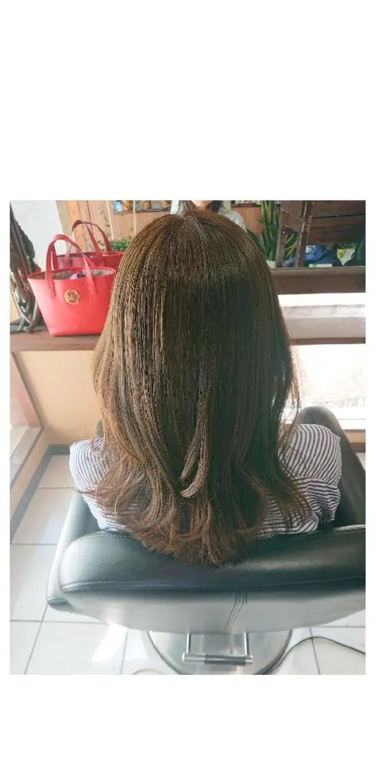 セミロング 青山 早智子のヘアスタイル