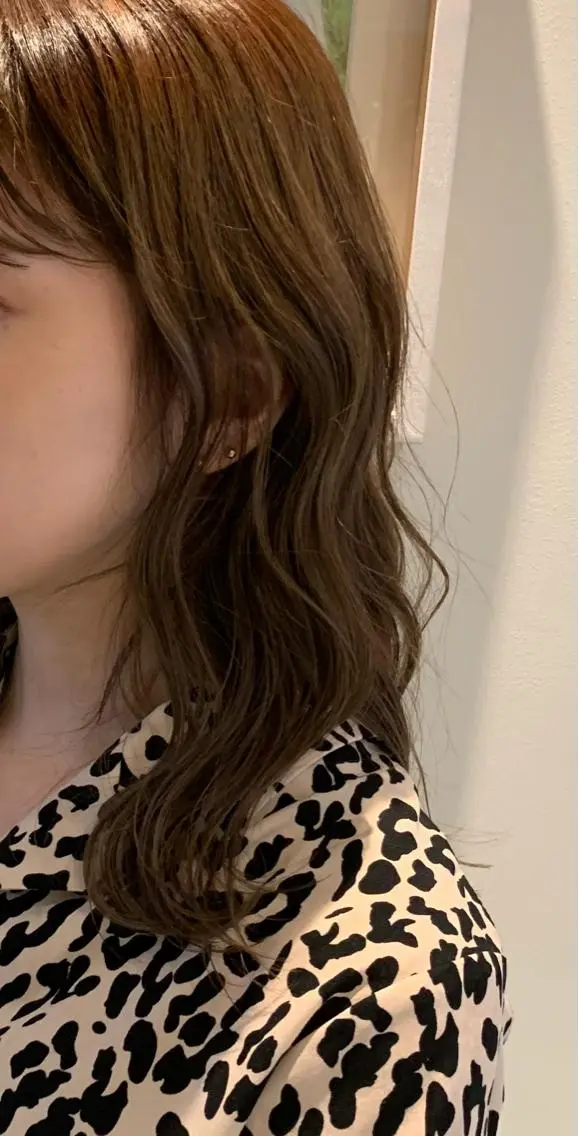 ロング カラー ハイライトカラー ハイライト 中尾 文哉のヘアスタイル
