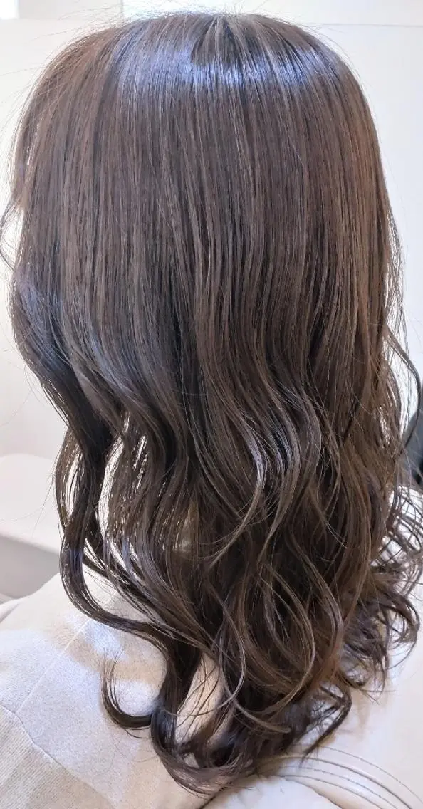 セミロング ヘアカラー トリートメント 戸高 裕也のヘアスタイル