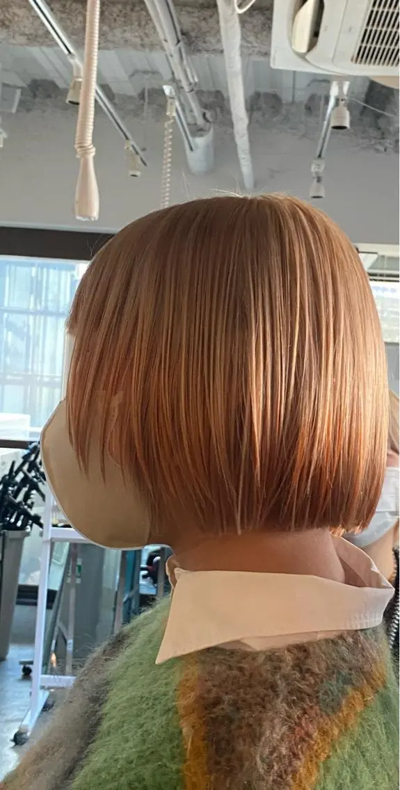 ミディアム ボブ 大江 海斗のヘアスタイル