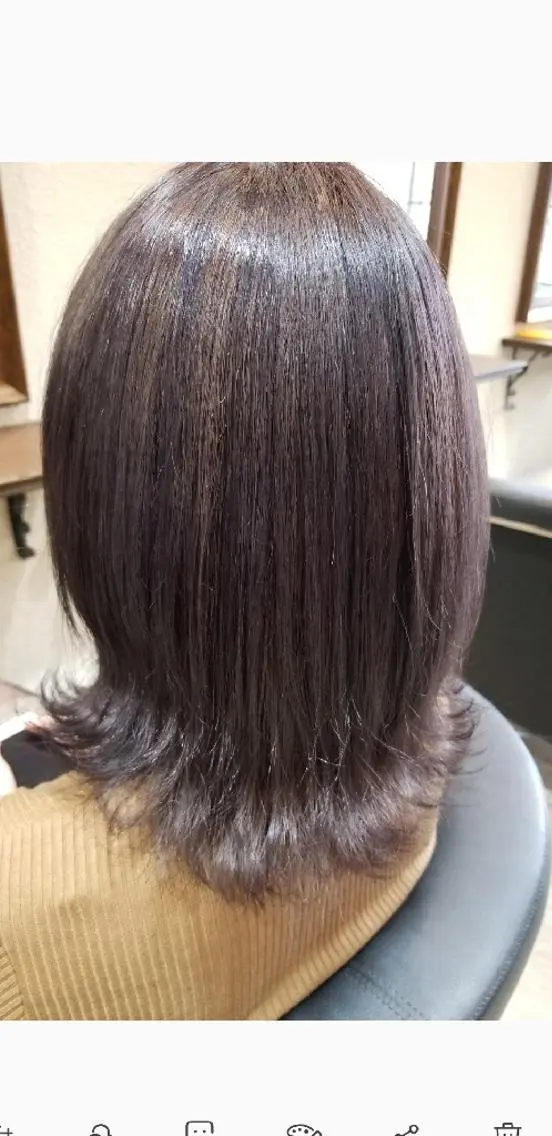 セミロング トリコ 都島店のヘアスタイル