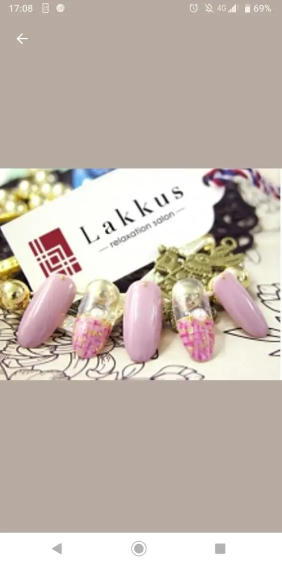 ネイル ハンドネイル Lakkus T－Mのネイルデザイン