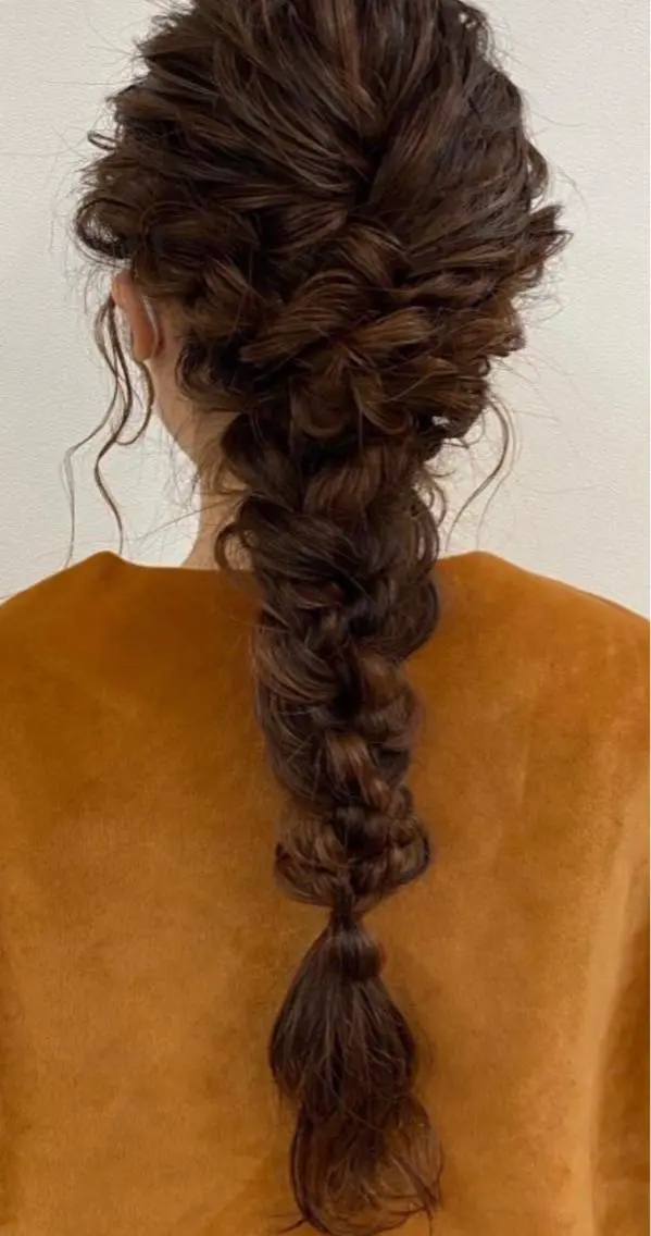 ロング 小林 叶佳のヘアスタイル