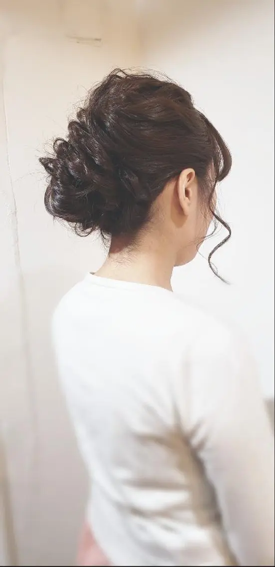 ヘアアレンジ ロング ヘアセット 🇰🇷透明感×ハイ トーン🌟tomoのヘアスタイル