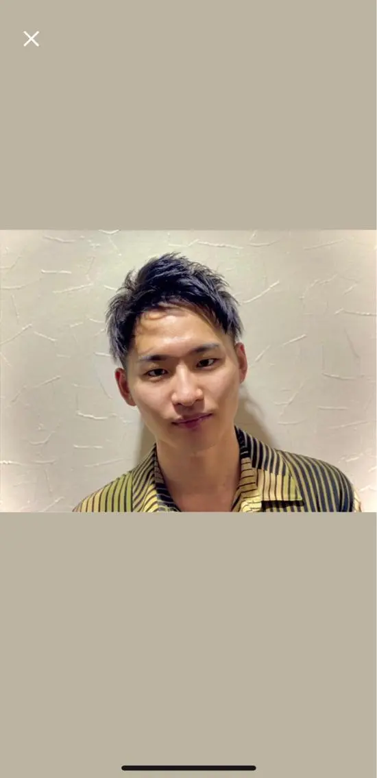 ショート メンズ 畑田 杏樹のヘアスタイル