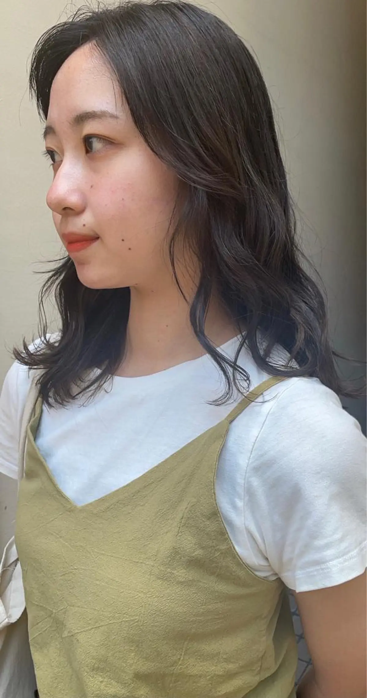 セミロング レイヤーカット/ 透明感カラーmikuのヘアスタイル