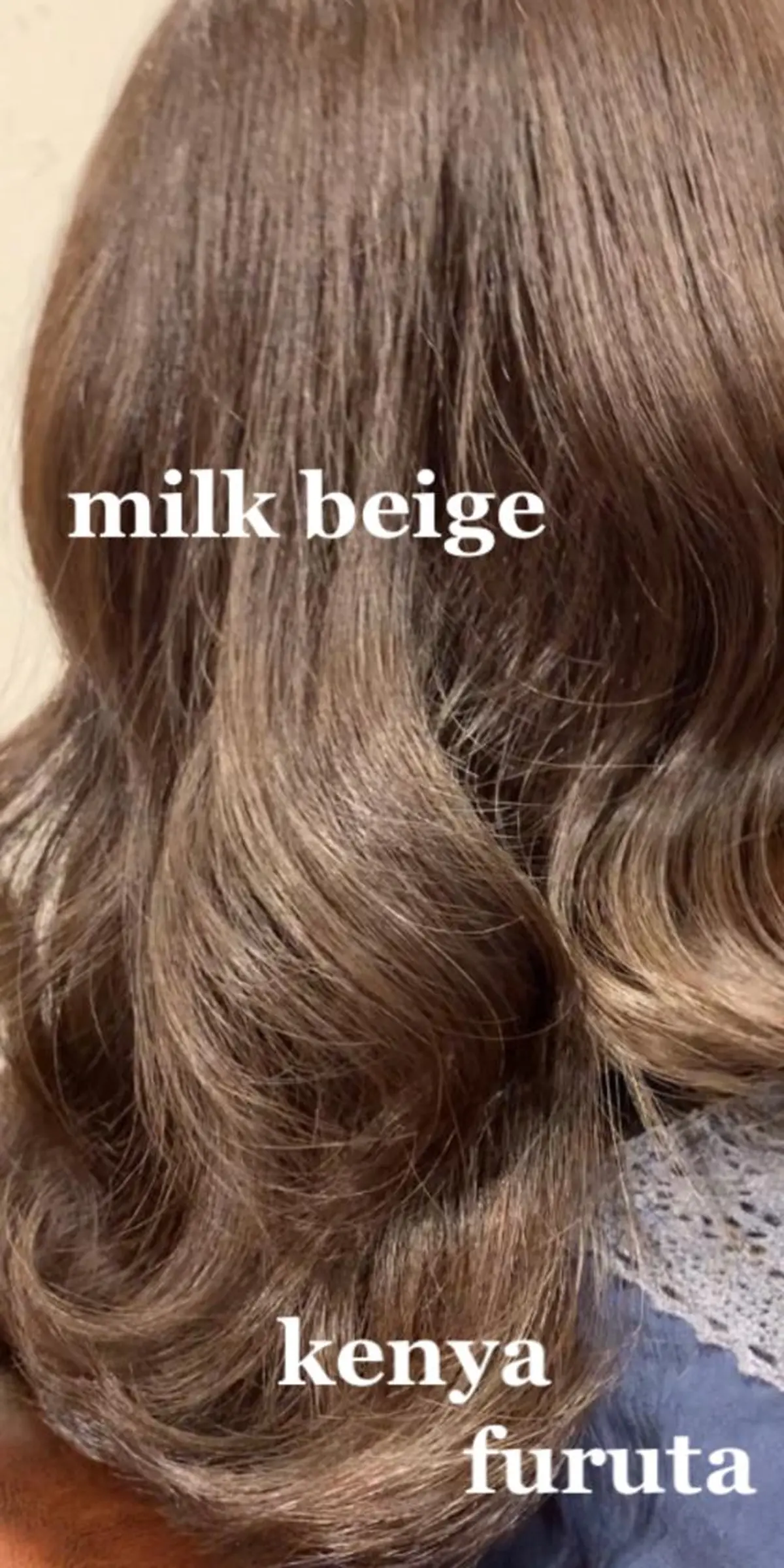 ロング カラー 古田 賢哉のヘアスタイル