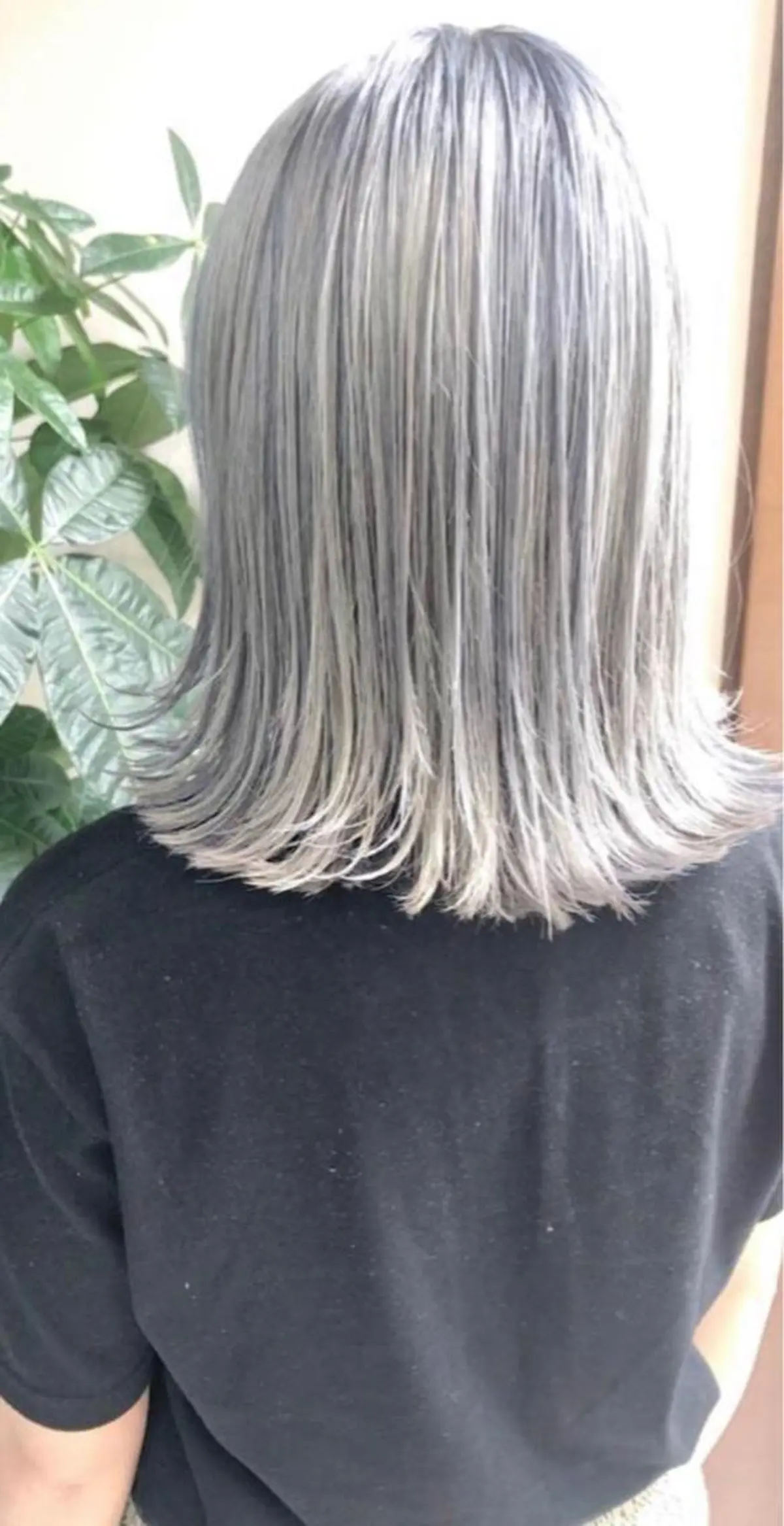 ミディアム カラー ケアブリーチ /髪質 改善/古橋圭史郎のヘアスタイル