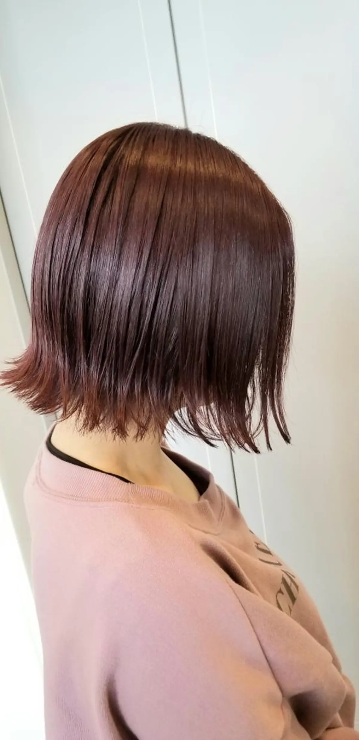 ショート カラー ヘアアレンジ ピンクカラー パープルカラー ボブ 外ハネヘア 【ネウィ天王寺 】seiyaのヘアスタイル