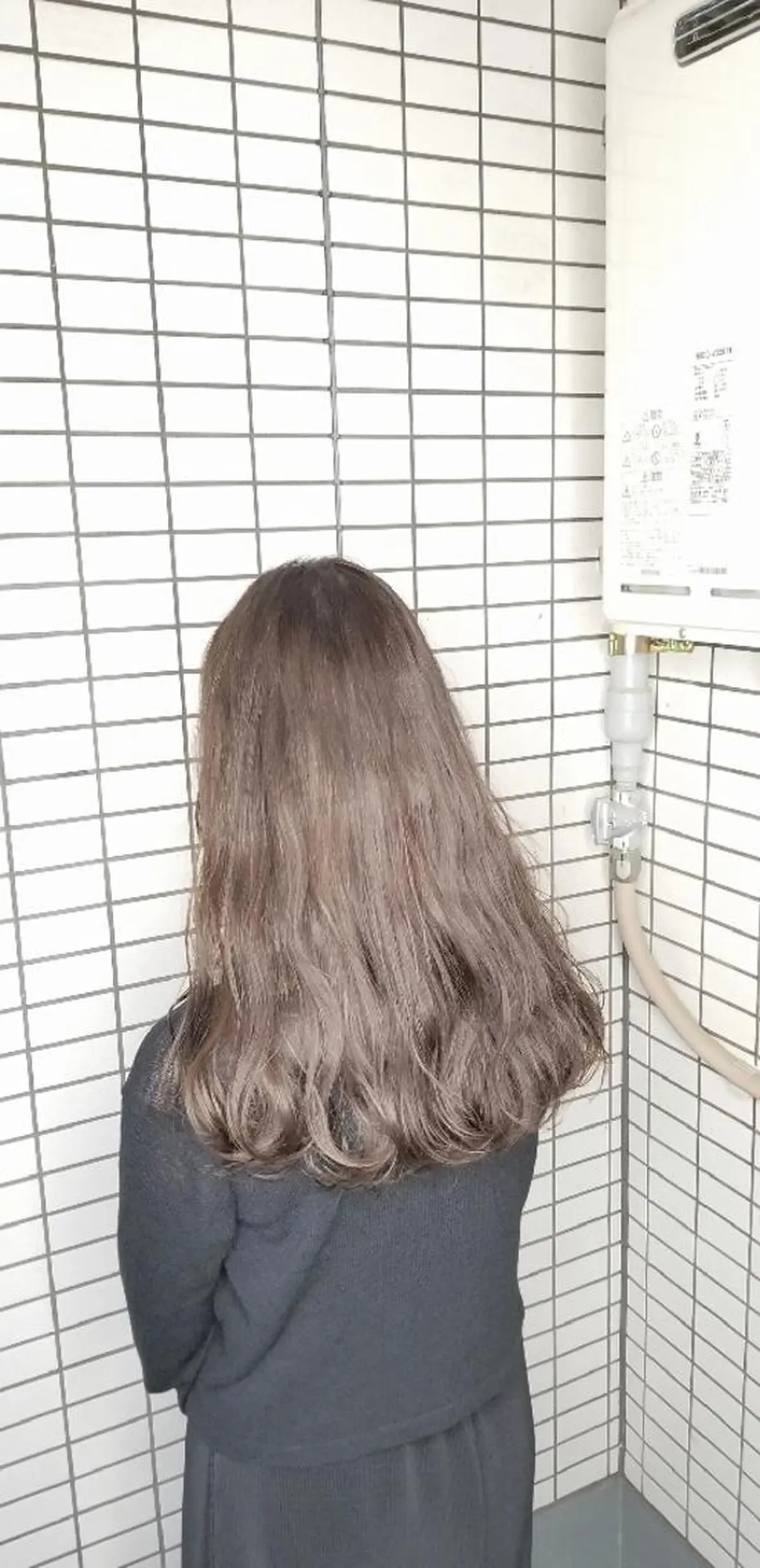 ロング カラー ベージュカラー ブリーチ La fith hair 池袋店所属・🌿赤み消し/ 艶カラー落合　優🌿のヘアスタイル