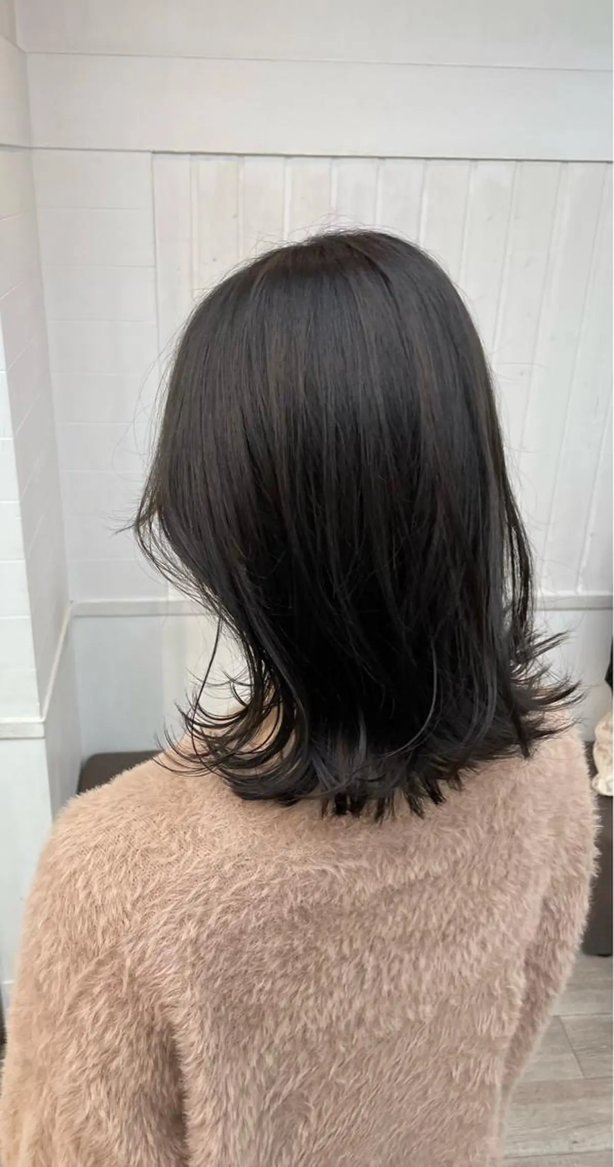 ミディアム カラー KEIGO/ ベージュカラーのヘアスタイル