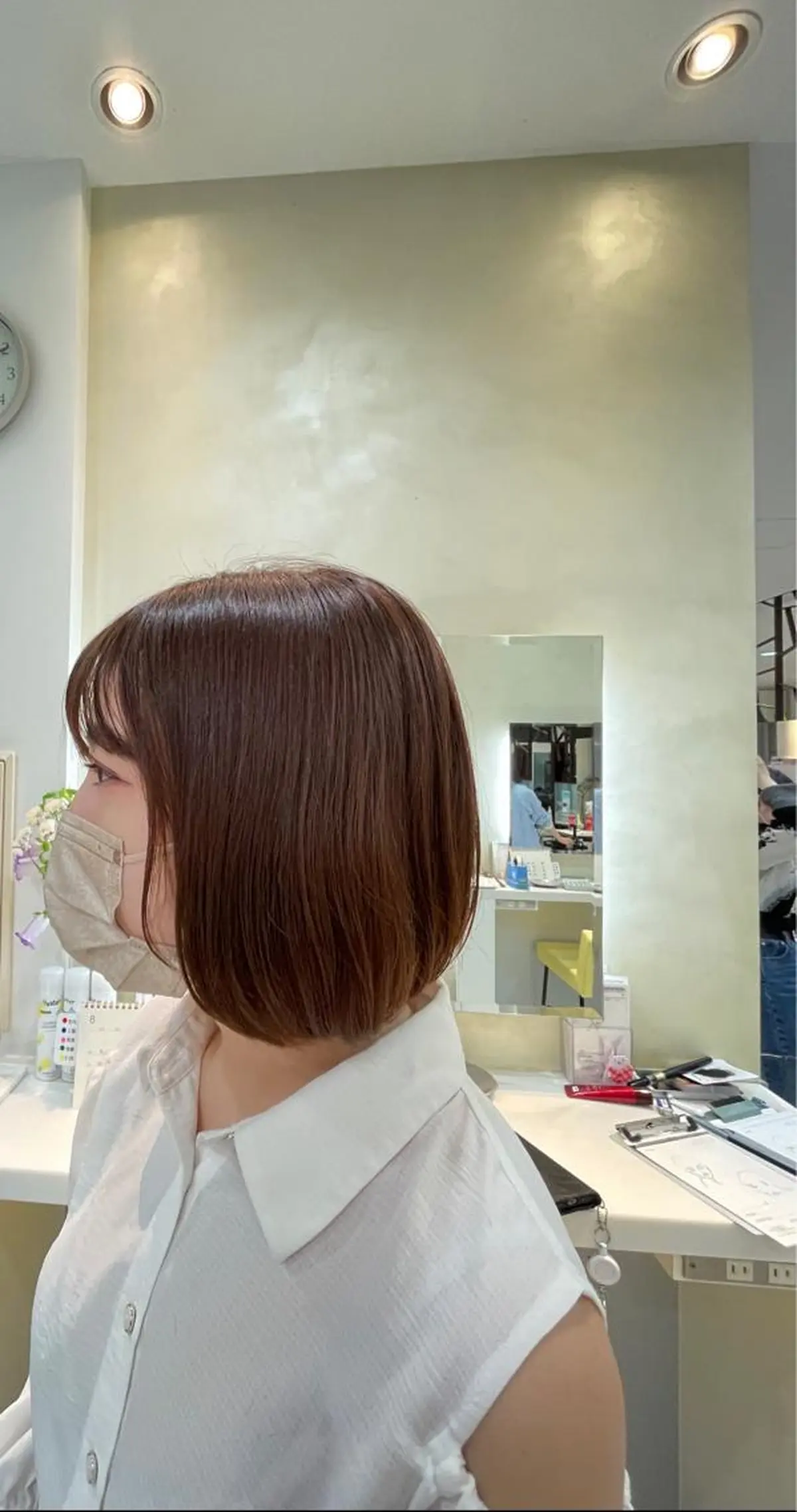 ミディアム いとう このみのヘアスタイル